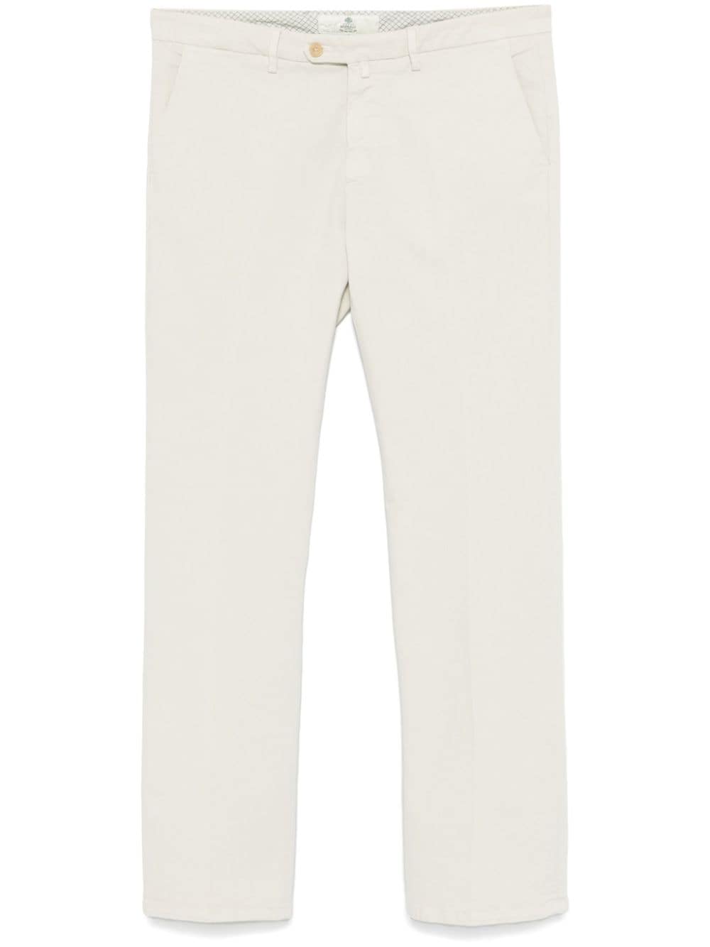 Borrelli cotton chinos - Neutrals von Borrelli