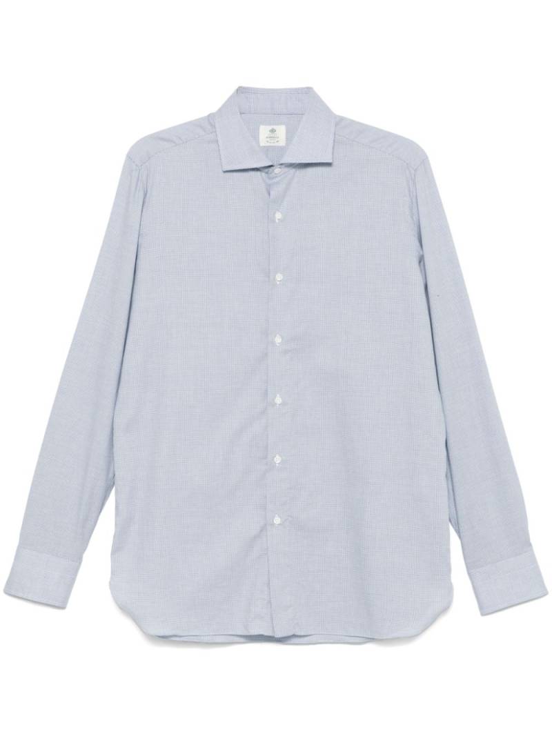 Borrelli dogtooth shirt - Blue von Borrelli