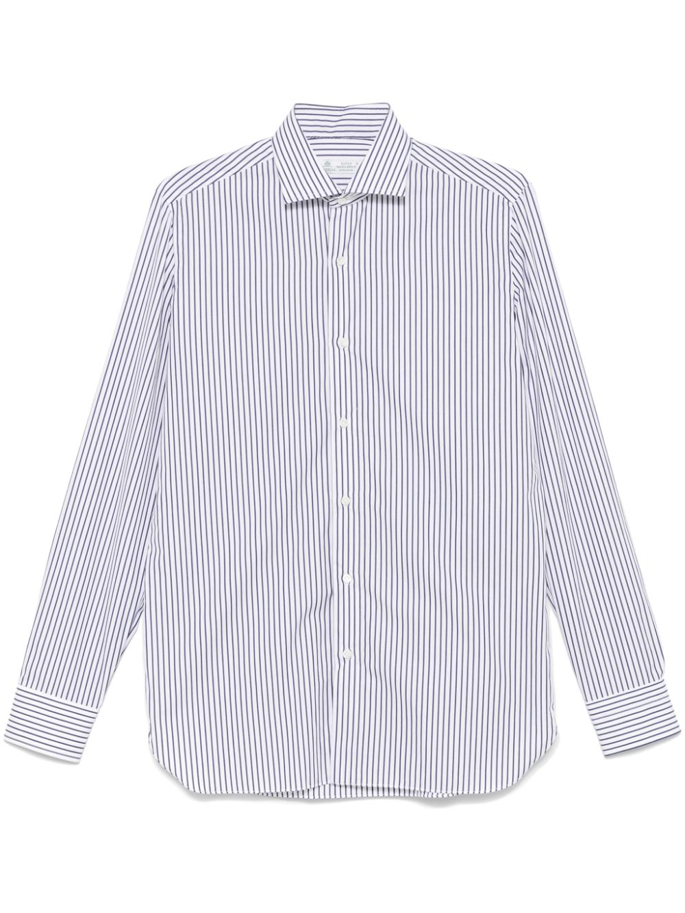 Borrelli pinstiped shirt - White von Borrelli