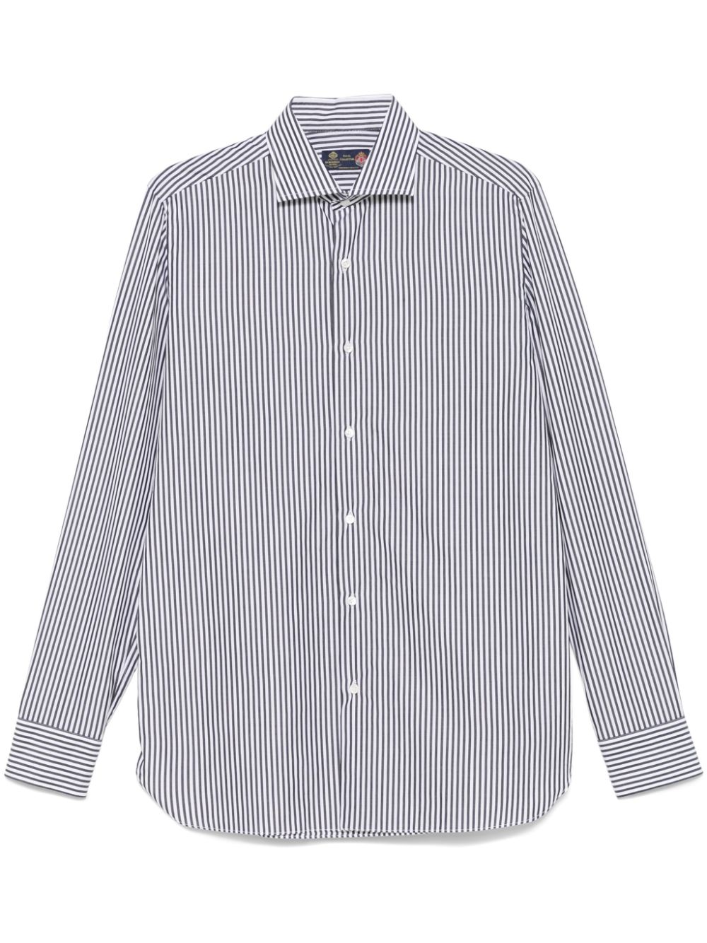 Borrelli pinstriped shirt - Grey von Borrelli