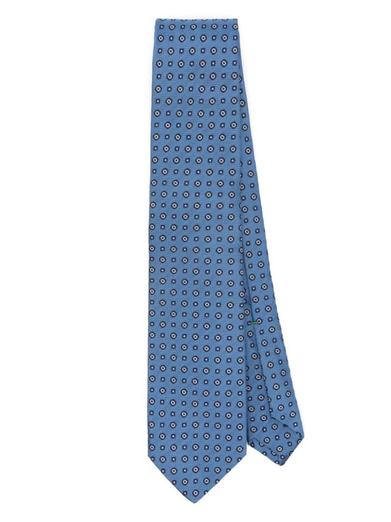 Borrelli silk tie - Blue von Borrelli