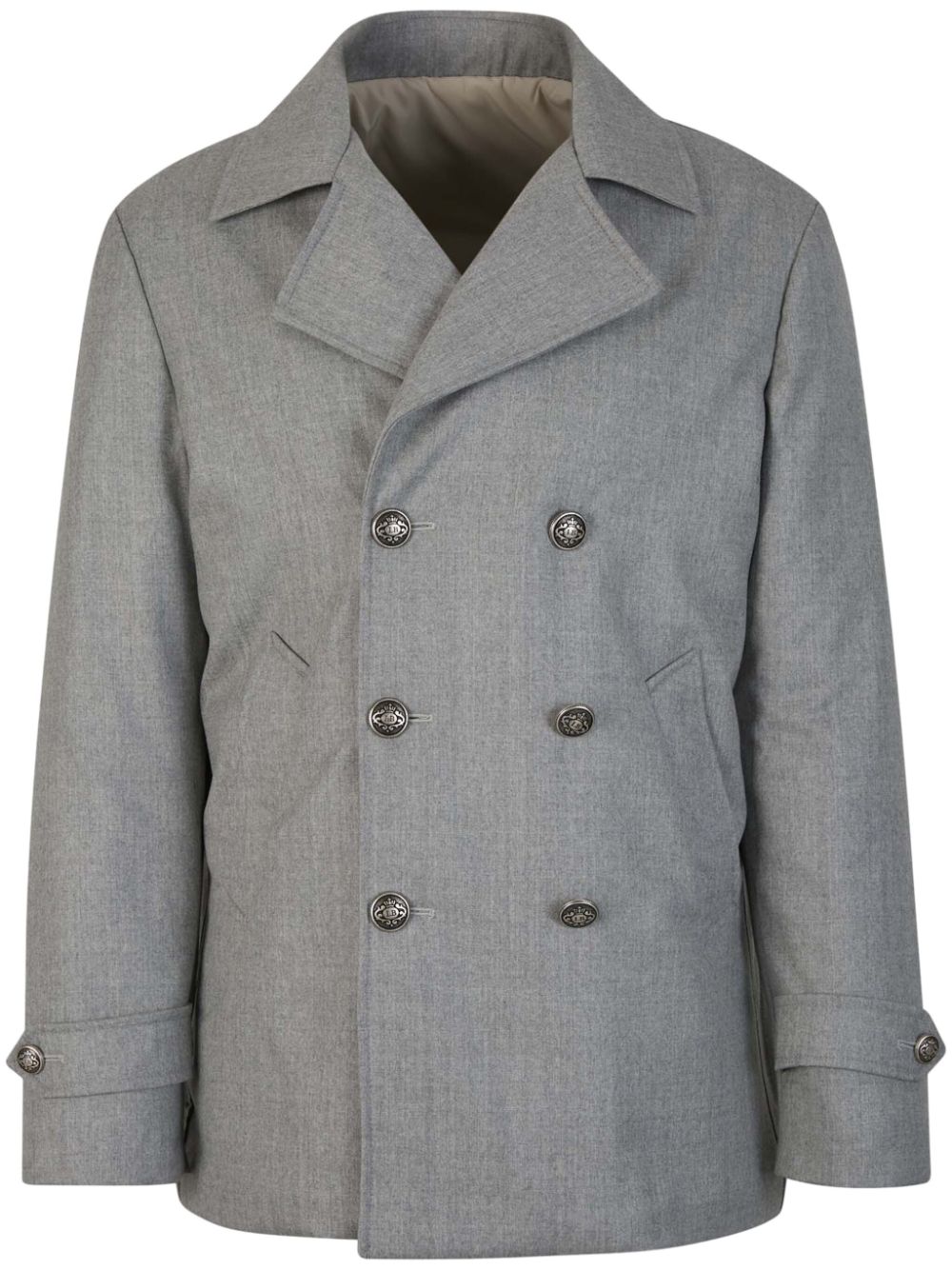 Borrelli virgin wool jacket - Grey von Borrelli