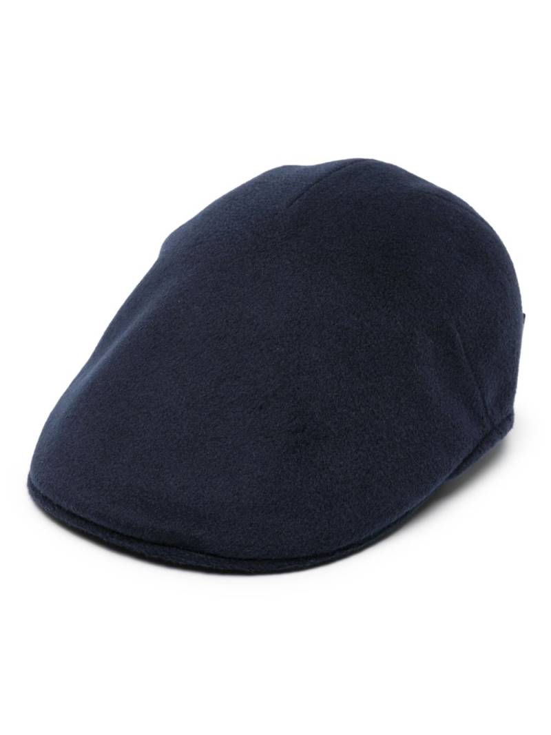 Borsalino Paris cashmere beak cap - Blue von Borsalino