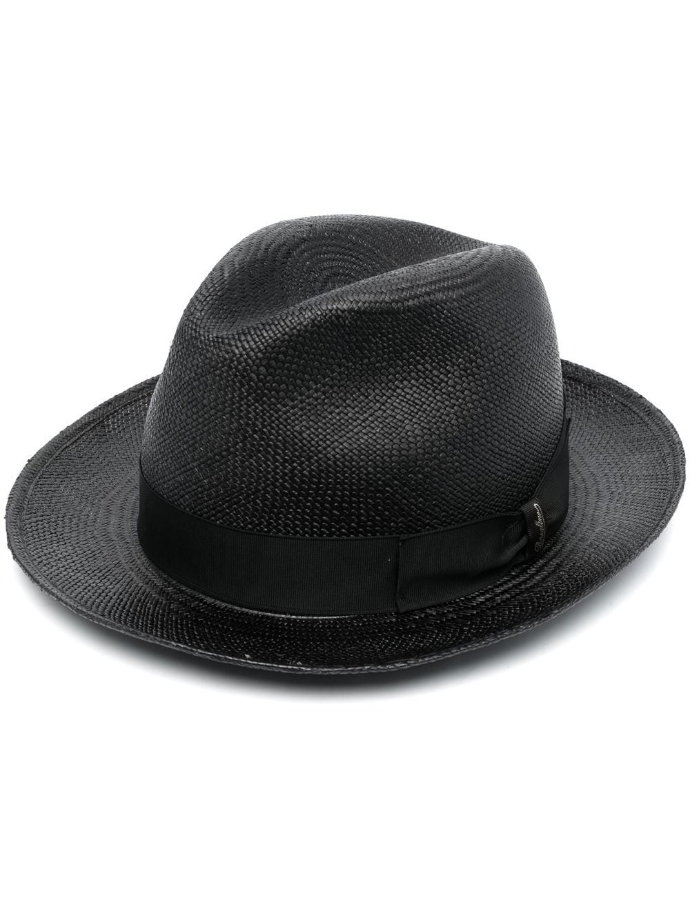 Borsalino side bow-detail sun hat - Black von Borsalino