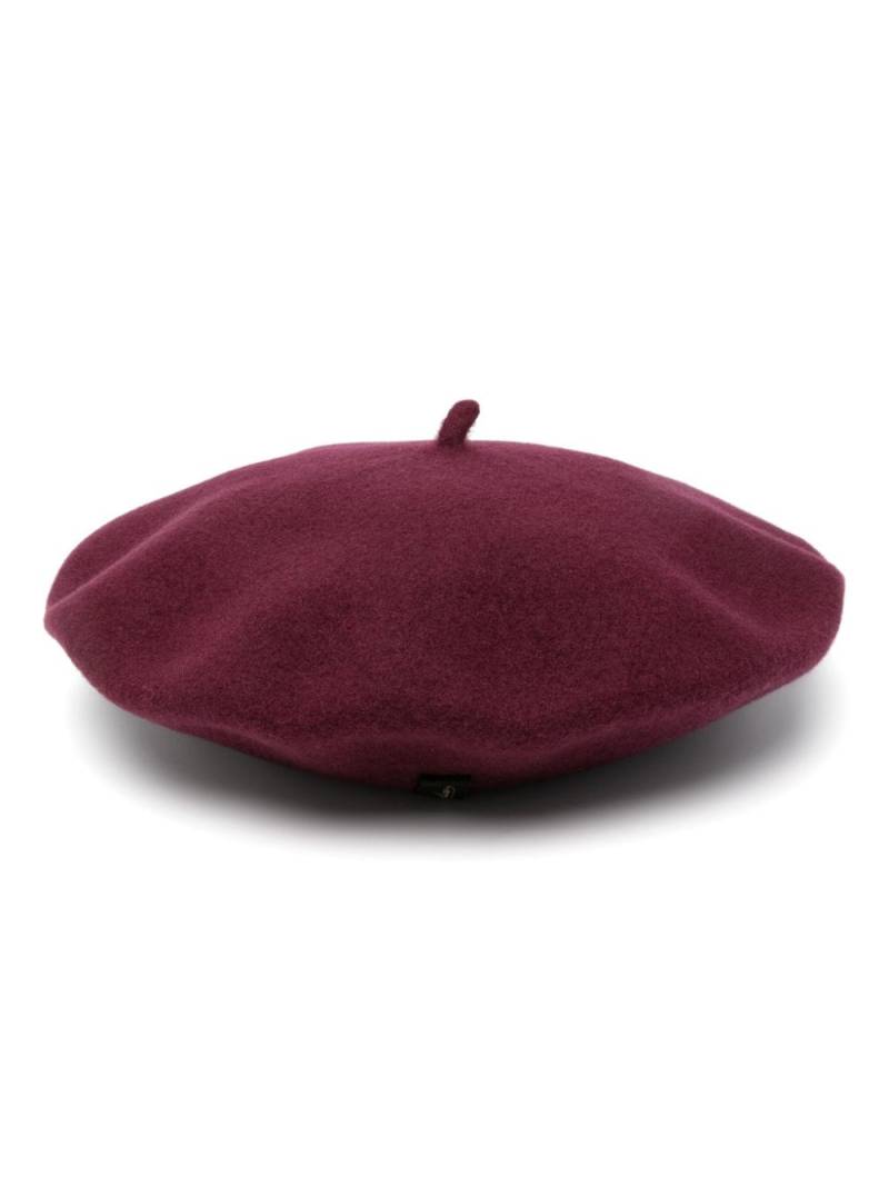 Borsalino wool beret - Purple von Borsalino