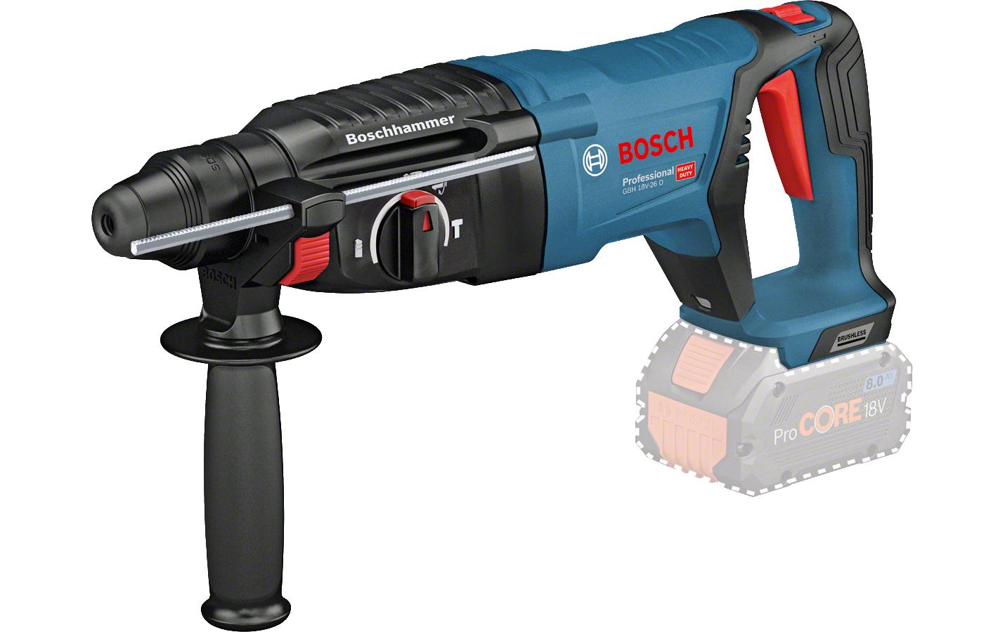 Bosch Professional Akku-Bohrhammer »GBH 18V-26 D Solo« von Bosch Professional