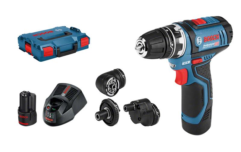 Bosch Professional Akku-Schrauber »GSR 12V-15 FC Kit 2x 2.0 Ah« von Bosch Professional