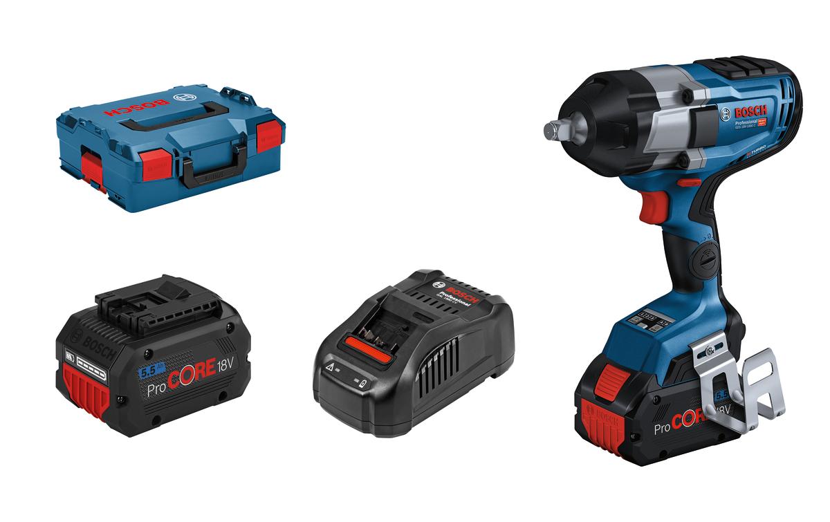 Bosch Professional Akku-Schlagschrauber, Mit zweitem Akku/Ladegerät/im Koffer Bosch Professional Akku-Schlagschrauber, Mit zweitem Akku/Ladegerät/im Koffer von Bosch Professional