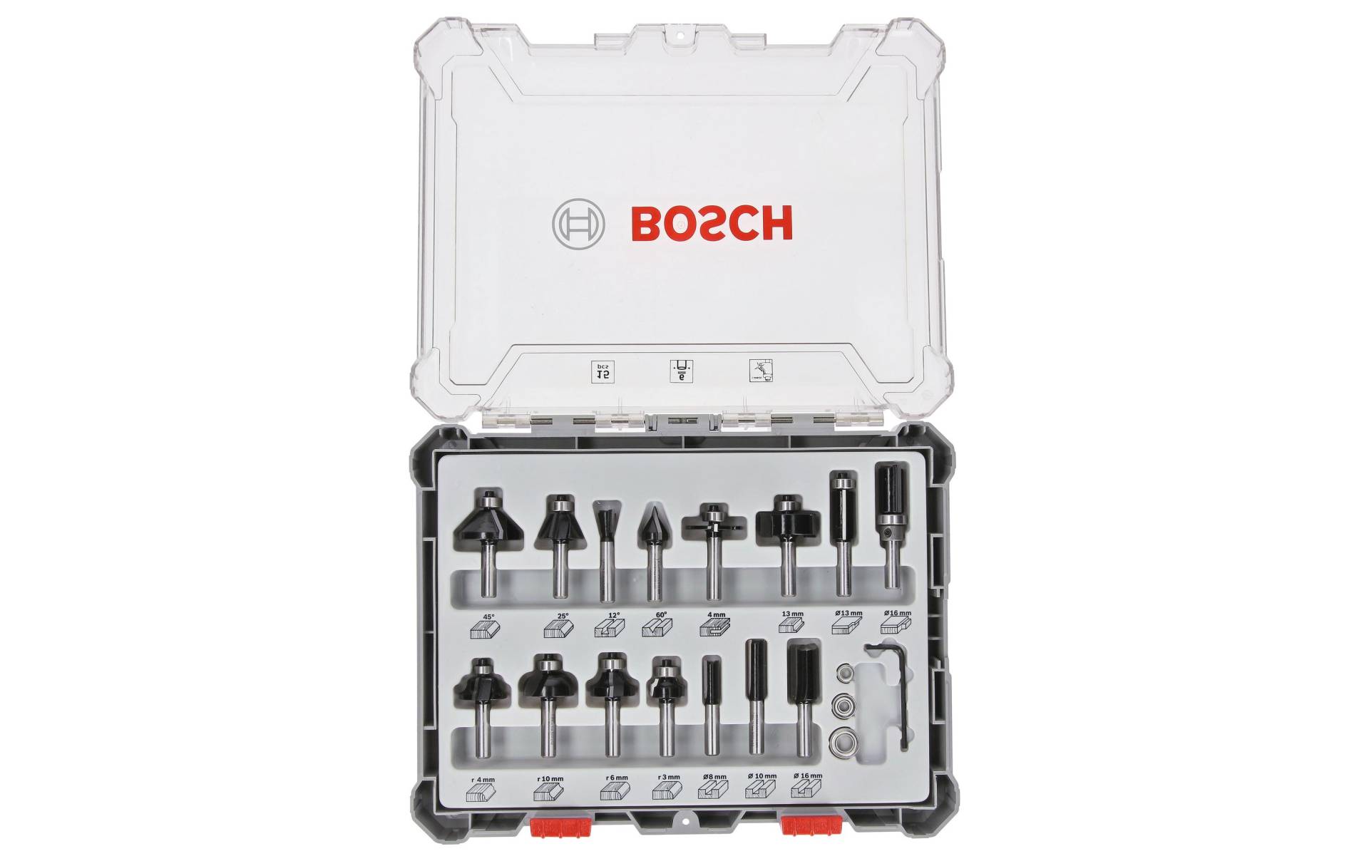 Bosch Professional Fräser-Set »6 mm-S« von Bosch Professional