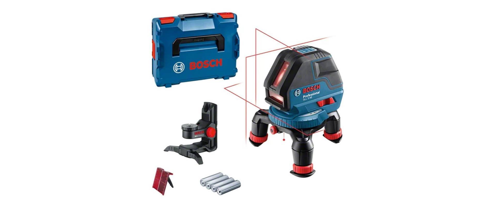 Bosch Professional Lasermessgerät »Linienlaser mit L-BOXX, GLL 3-50, 10 m« Bosch Professional Lasermessgerät »Linienlaser mit L-BOXX, GLL 3-50, 10 m« von Bosch Professional