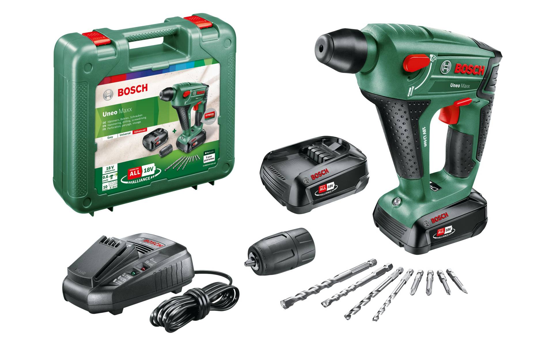 BOSCH Akku-Bohrhammer »Uneo Maxx Kit« von Bosch