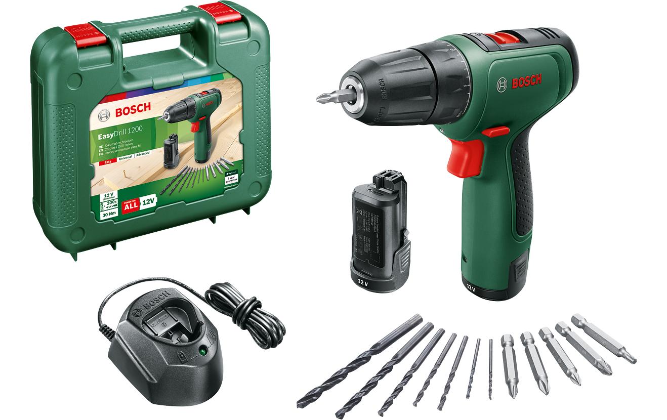 BOSCH Akku-Bohrmaschine »EasyDrill«, Mit zweitem Akku/Ladegerät von Bosch