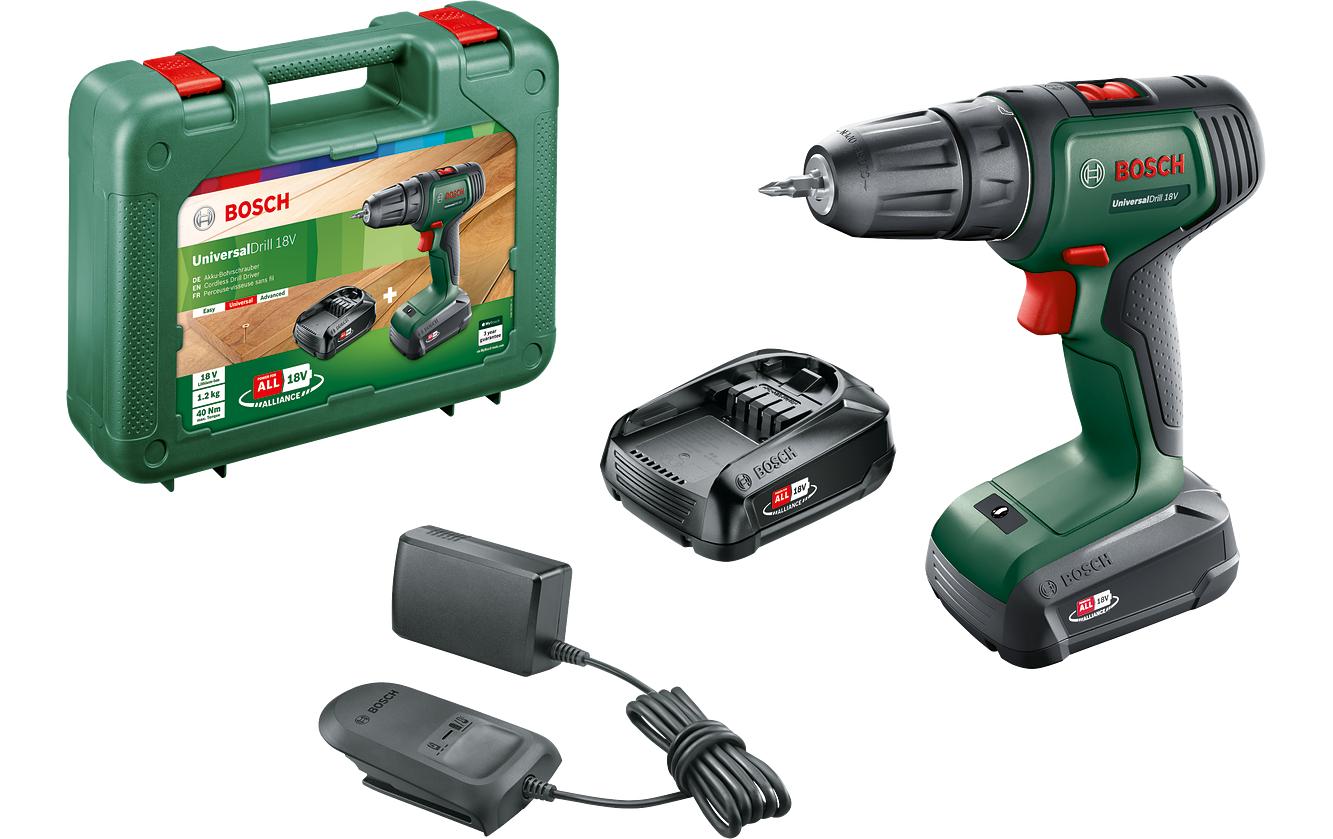 BOSCH Akku-Bohrschrauber »UniversalDrill 18 V Kit« von Bosch