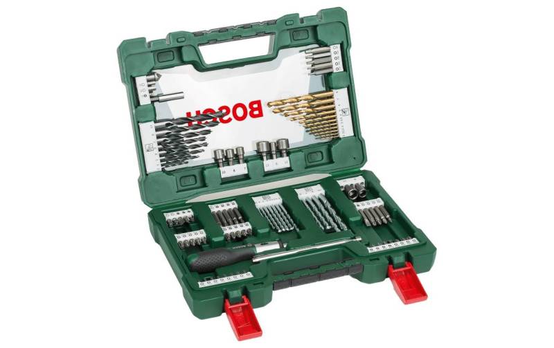 BOSCH Bohrer- und Bit-Set »Bit-Set V-Line«, (91 tlg.) von Bosch