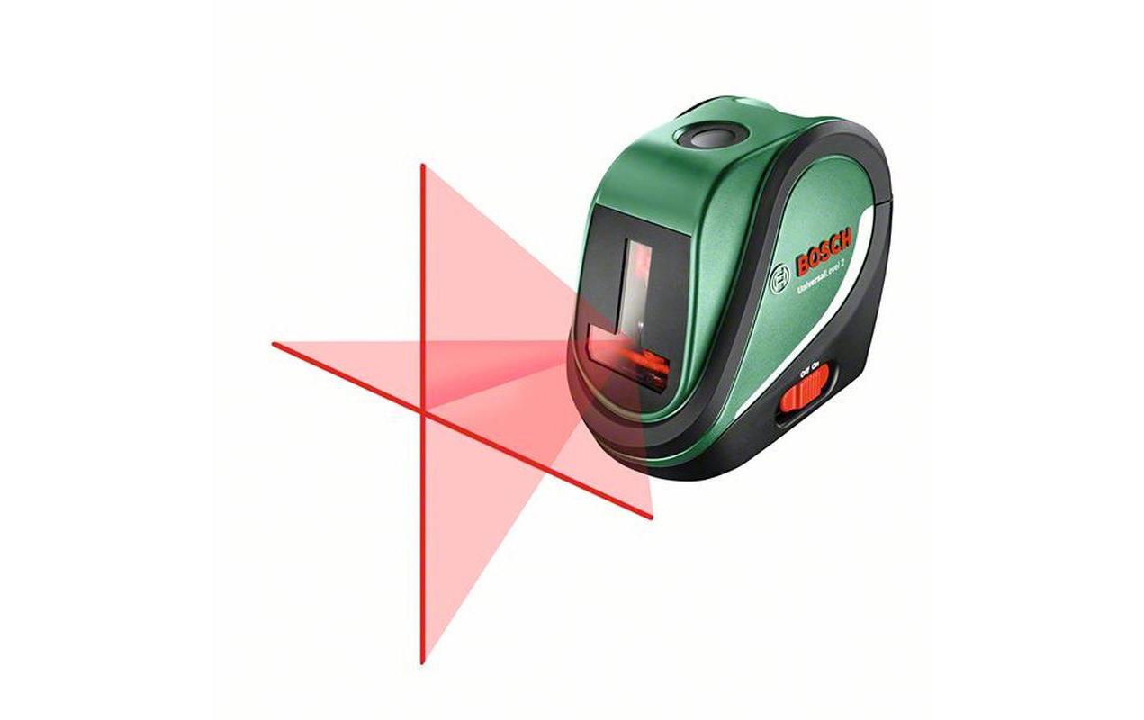 BOSCH Kreuzlinienlaser »UniversalLevel 2 Solo«, Bringt Ihre Idee präzise an die Wand von Bosch