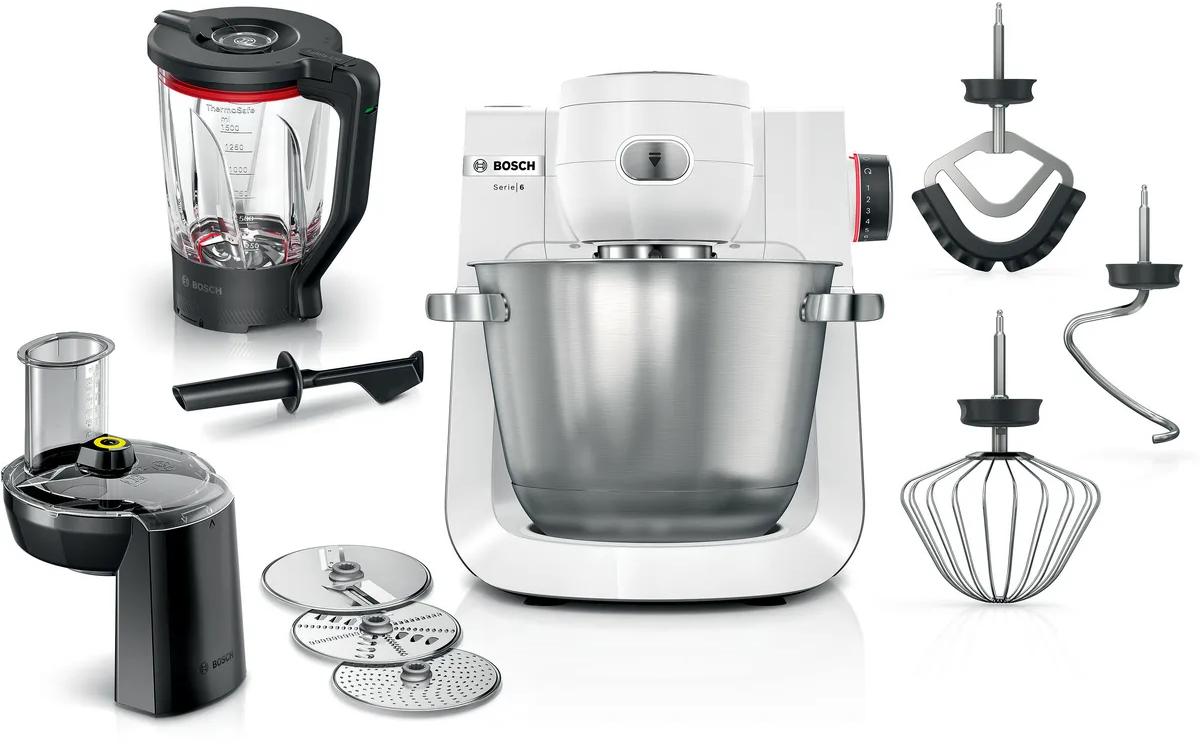 BOSCH Küchenmaschine »Serie 6 MUMS6EW22 Edelstahl/Weiss« BOSCH Küchenmaschine »Serie 6 MUMS6EW22 Edelstahl/Weiss« von Bosch