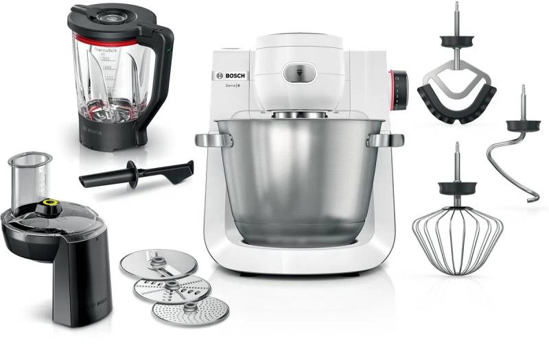 BOSCH Küchenmaschine »Serie 6 MUMS6EW22 Edelstahl/Weiss« von Bosch