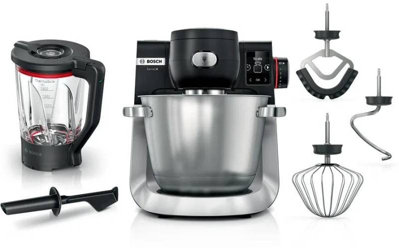 BOSCH Küchenmaschine »Serie 6 MUMS6ZS17 Edelstahl/Schwarz« von Bosch