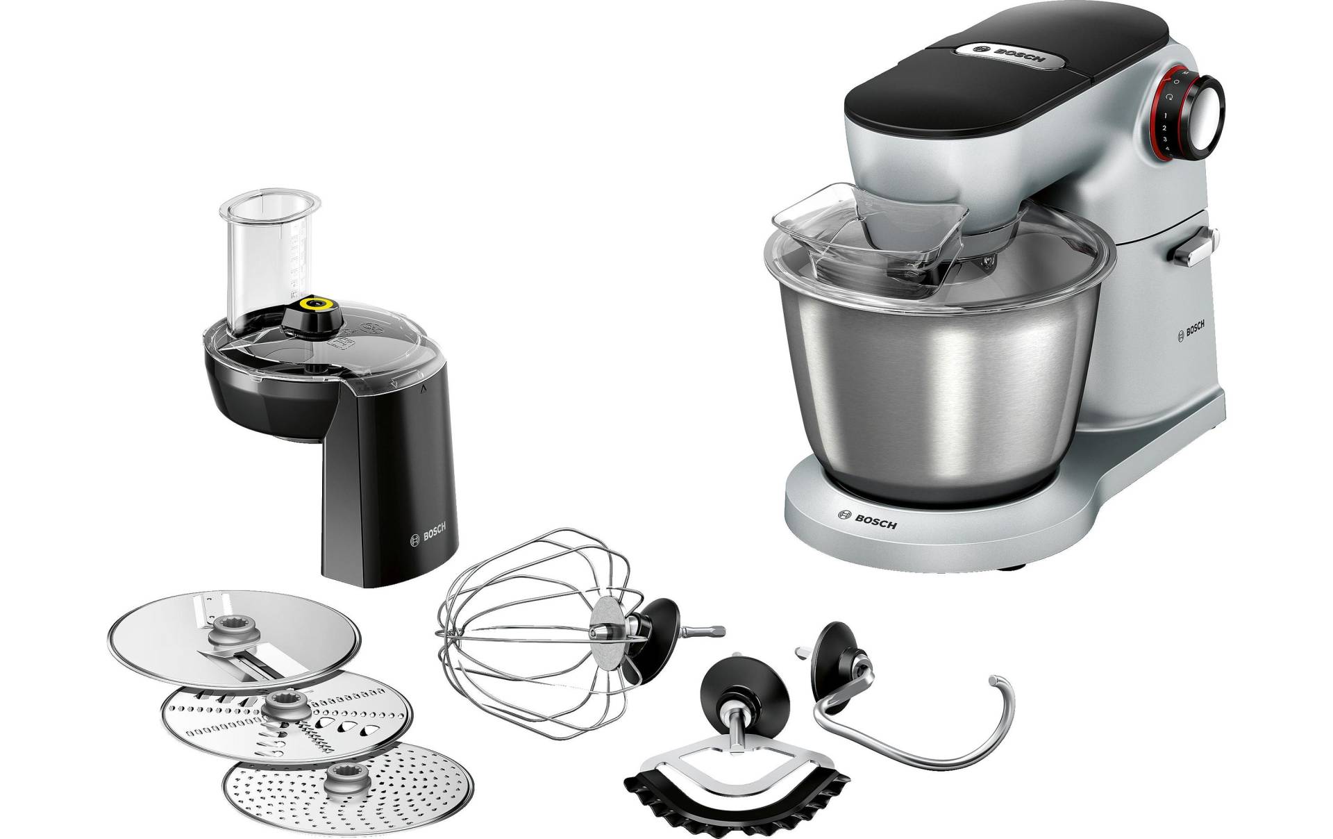 BOSCH Küchenmaschine »Serie 8 OptiMUM Schwarz/Silberfarben« BOSCH Küchenmaschine »Serie 8 OptiMUM Schwarz/Silberfarben« von Bosch