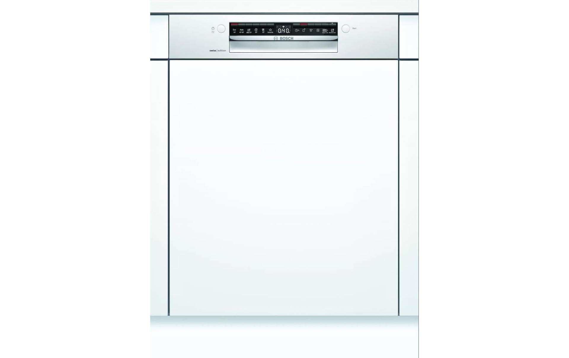 BOSCH teilintegrierbarer Geschirrspüler, SMI4HCW48H Integrierbar A++, 9,5 l von Bosch