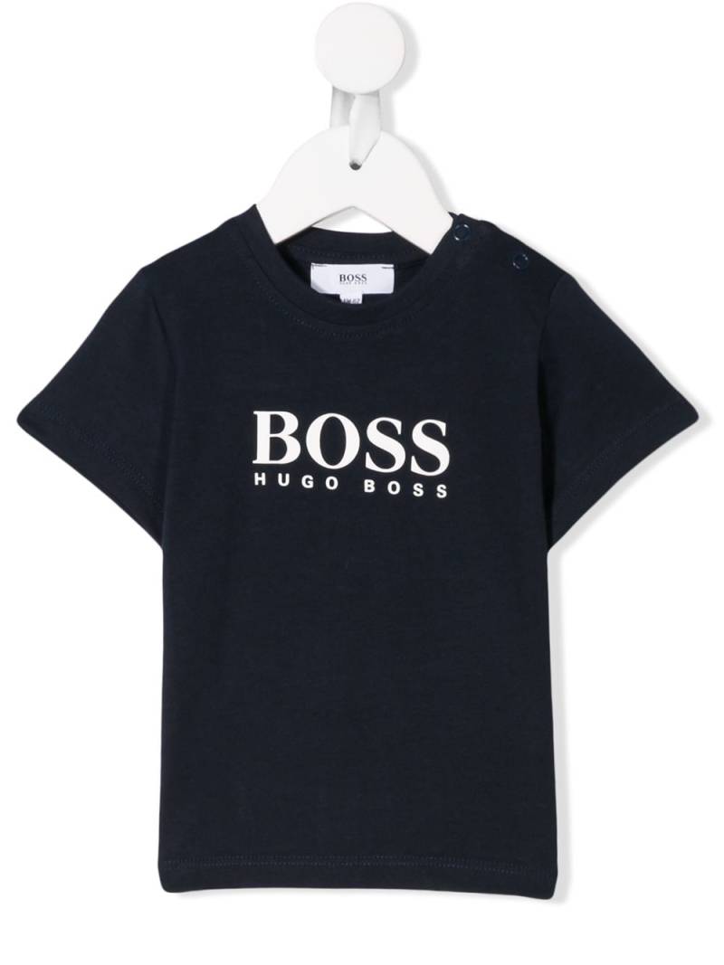 BOSS Kidswear logo T-shirt - Blue von BOSS Kidswear