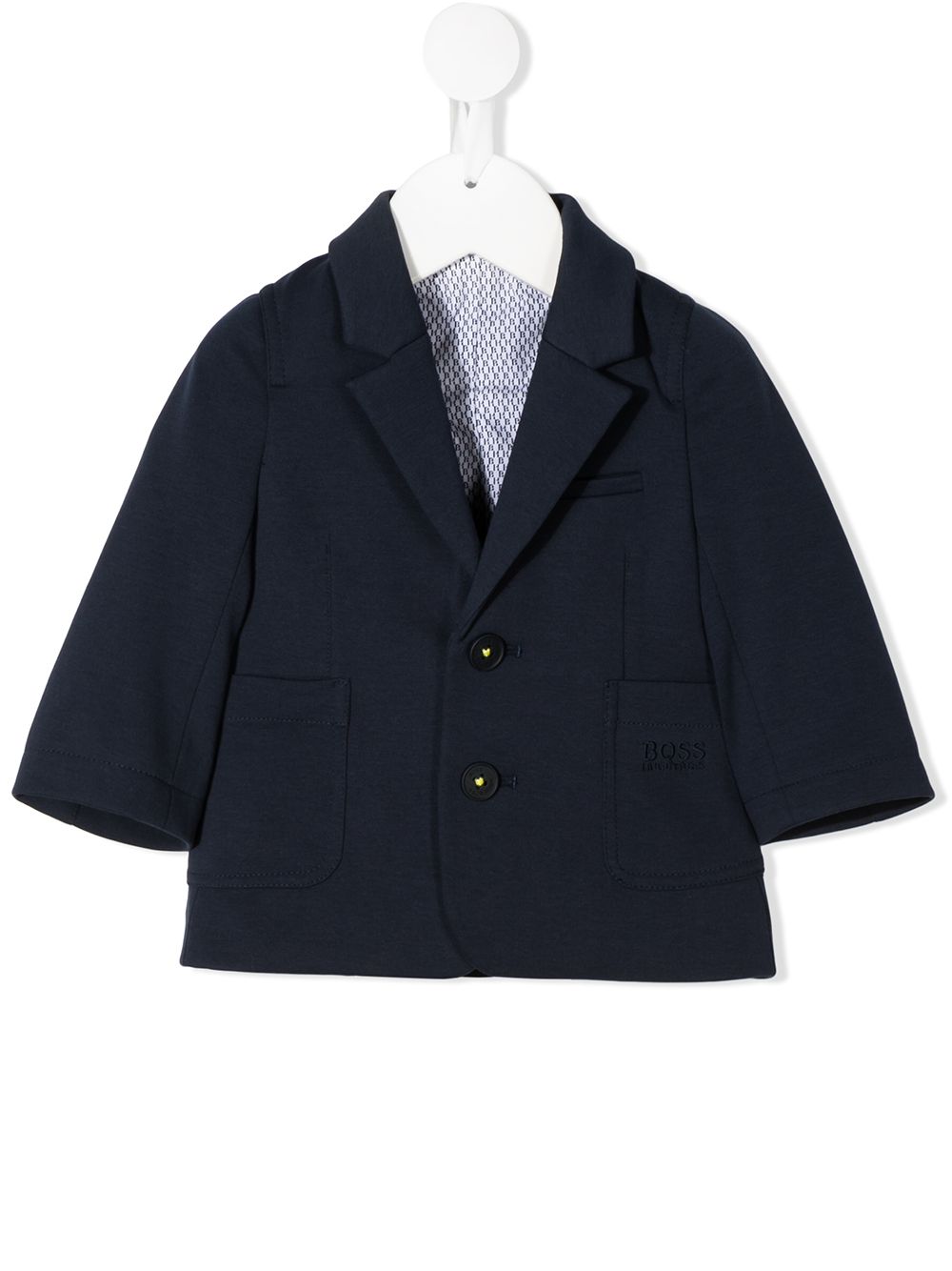 BOSS Kidswear twill blazer - Blue von BOSS Kidswear