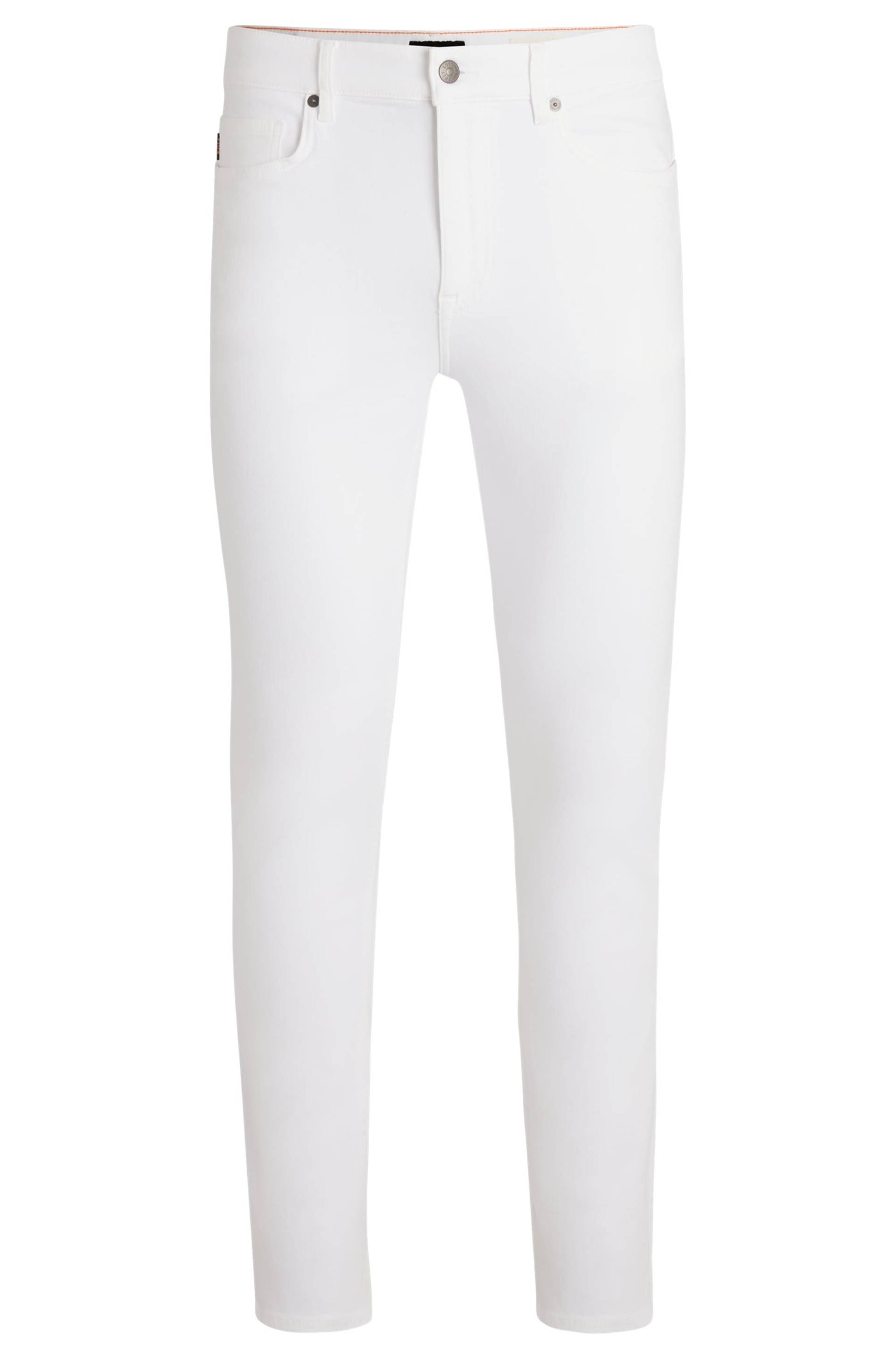 BOSS ORANGE 5-Pocket-Jeans »DELAWARE BO«, in weisser Optik mit Lederbadge BOSS ORANGE 5-Pocket-Jeans »DELAWARE BO«, in weisser Optik mit Lederbadge von Boss Orange