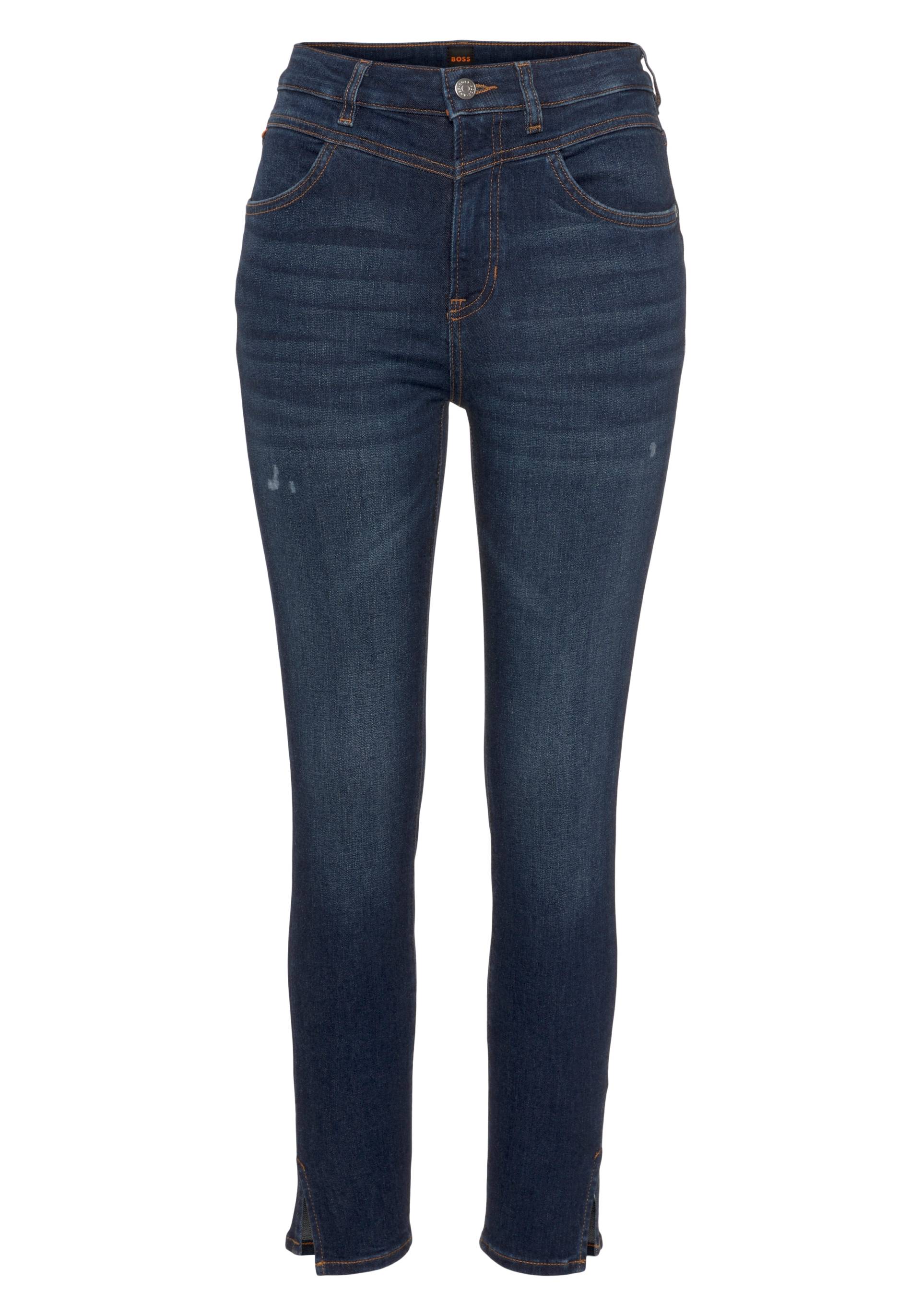 BOSS ORANGE 5-Pocket-Jeans »Kitt High Rise Hochbund High Waist Premium Denim Jeans«, mit offenen Beinabschluss von Boss Orange