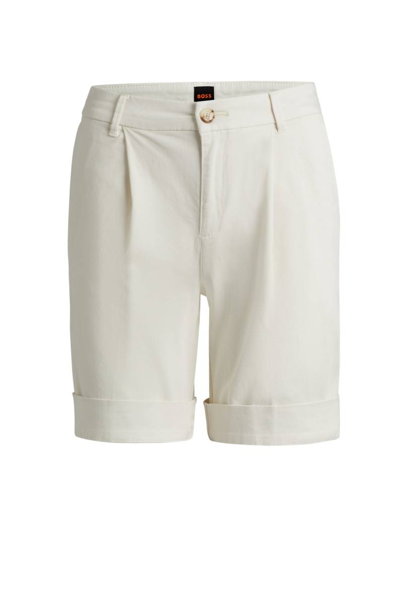 BOSS ORANGE Chinoshorts »C_Taggie1-D«, mit BOSS Schriftzug von Boss Orange