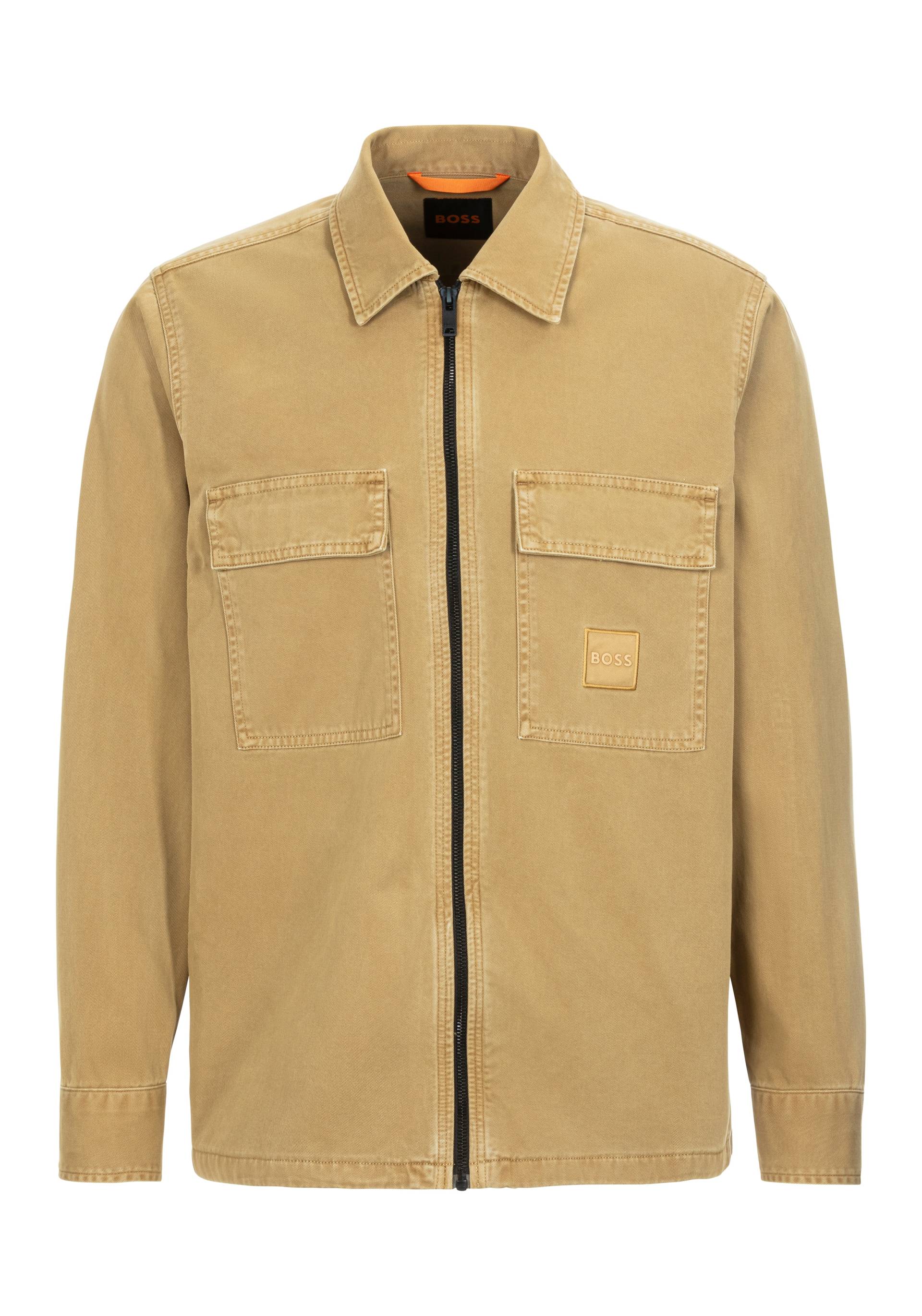 BOSS ORANGE Hemdjacke »Lovel-zip«, mit gestickten Markenlogo BOSS ORANGE Hemdjacke »Lovel-zip«, mit gestickten Markenlogo von Boss Orange