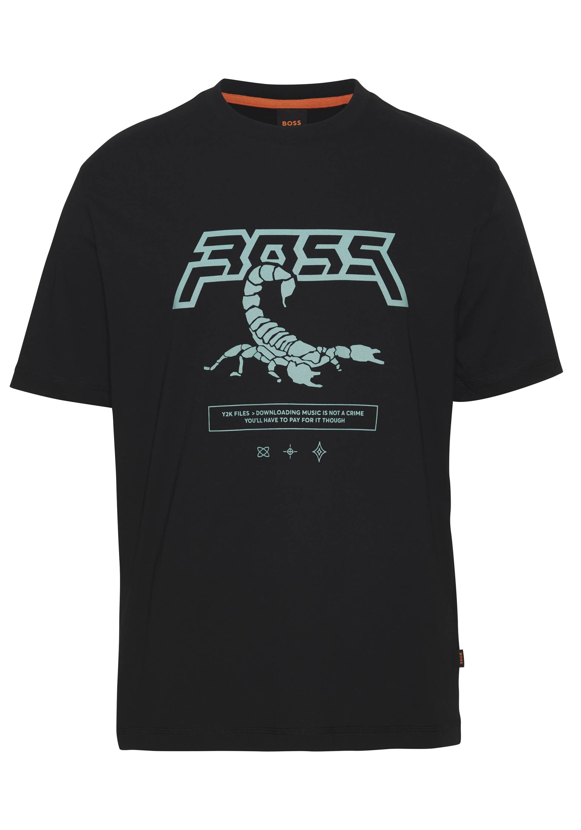 BOSS ORANGE Kurzarmshirt »TeScorpion«, mit modischem Frontdruck von Boss Orange