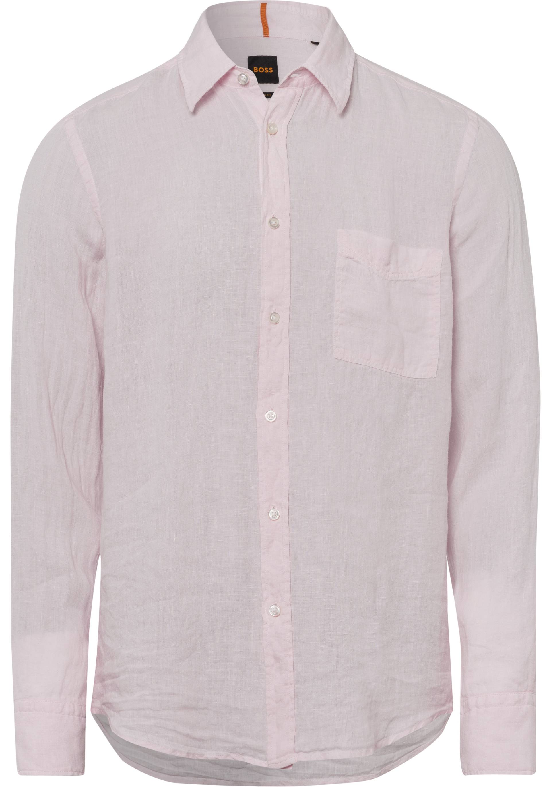 BOSS ORANGE Langarmshirt, mit BOSS-Kontrastdetails BOSS ORANGE Langarmshirt, mit BOSS-Kontrastdetails von Boss Orange