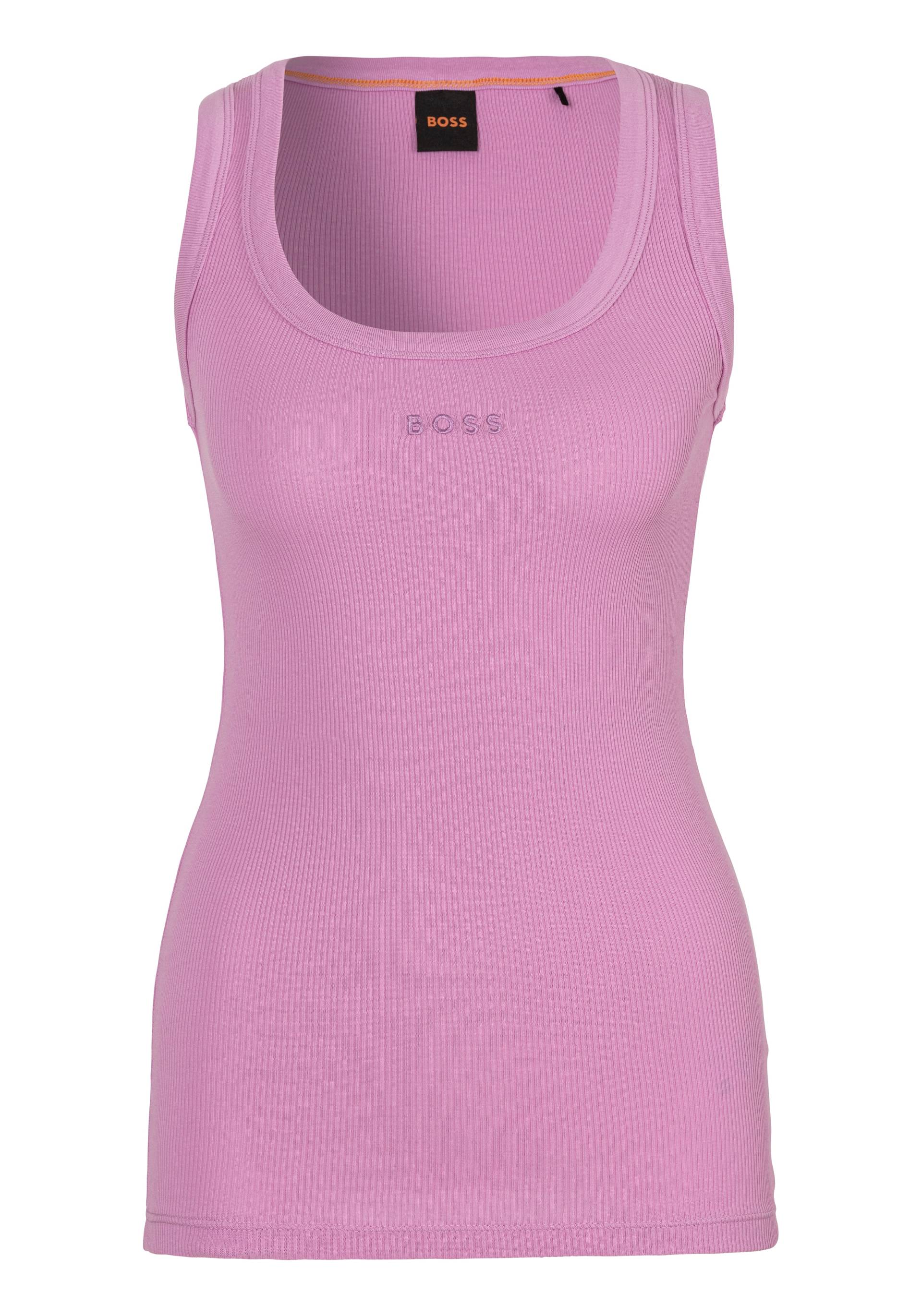 BOSS ORANGE Longtop »C_Ematite Premium Damenmode«, mit Rundhalsausschnitt von Boss Orange