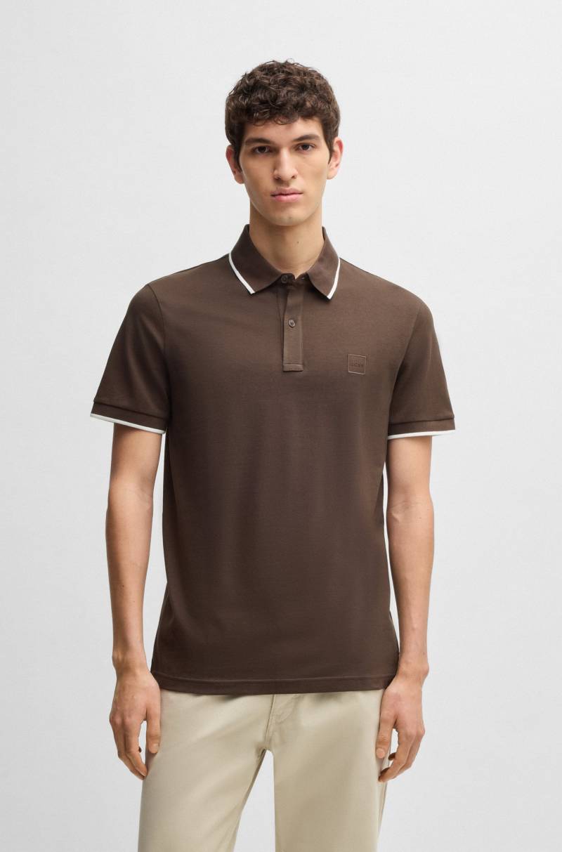 BOSS ORANGE Poloshirt »Passertip«, mit BOSS Logo-Badge von Boss Orange