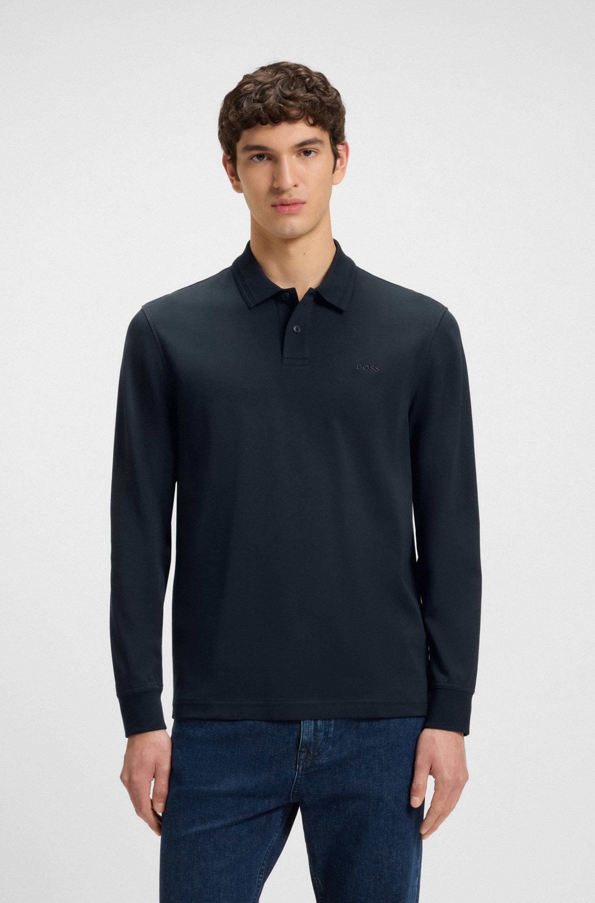 BOSS ORANGE Poloshirt »Pe_interlock_long«, mit Polokragen von Boss Orange