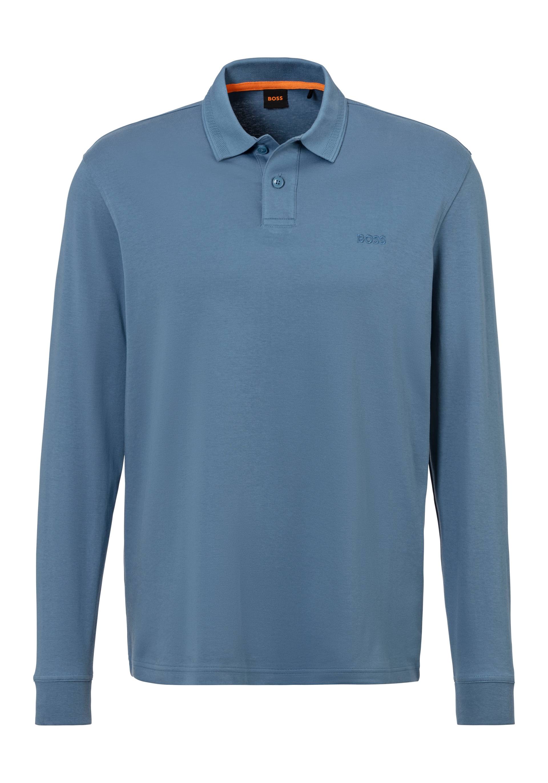 BOSS ORANGE Poloshirt »Pe_interlock_long«, mit Polokragen BOSS ORANGE Poloshirt »Pe_interlock_long«, mit Polokragen von Boss Orange