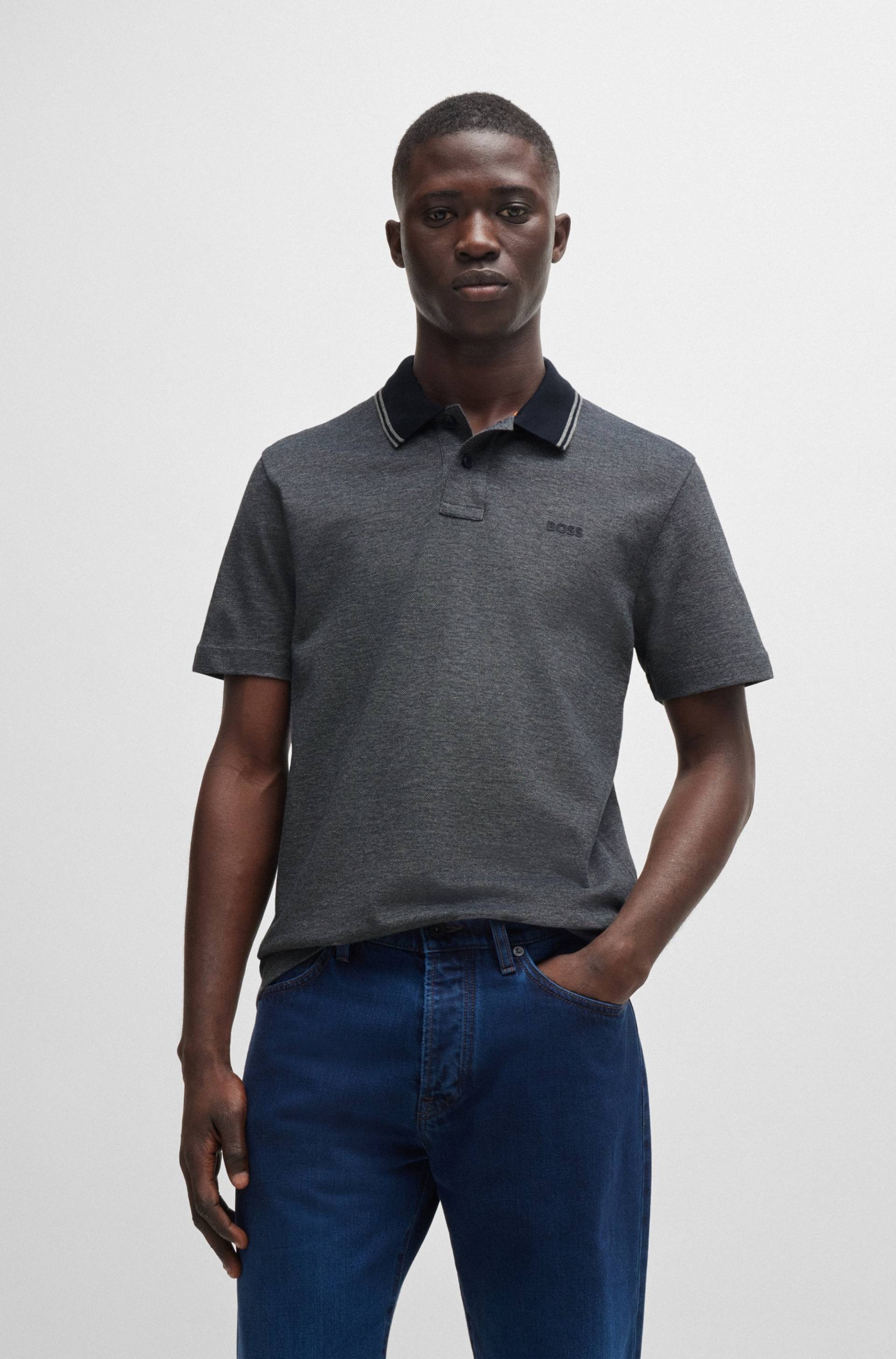 BOSS ORANGE Poloshirt »PeoxfordNew«, mit Polokragen von Boss Orange