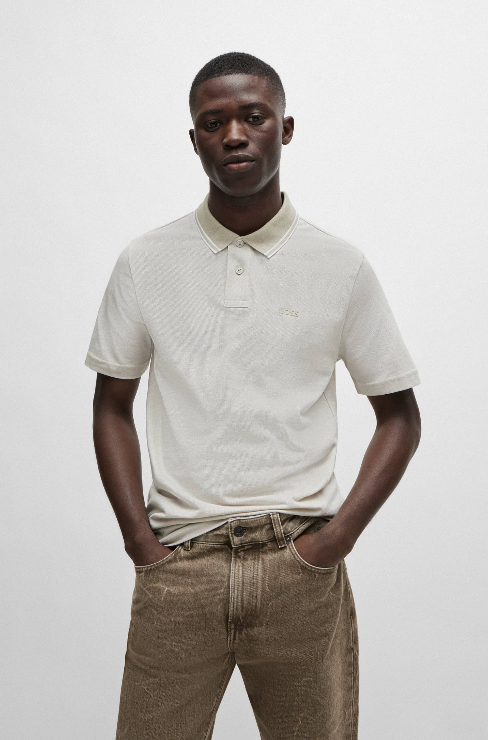 BOSS ORANGE Poloshirt »PeoxfordNew«, mit Polokragen von Boss Orange