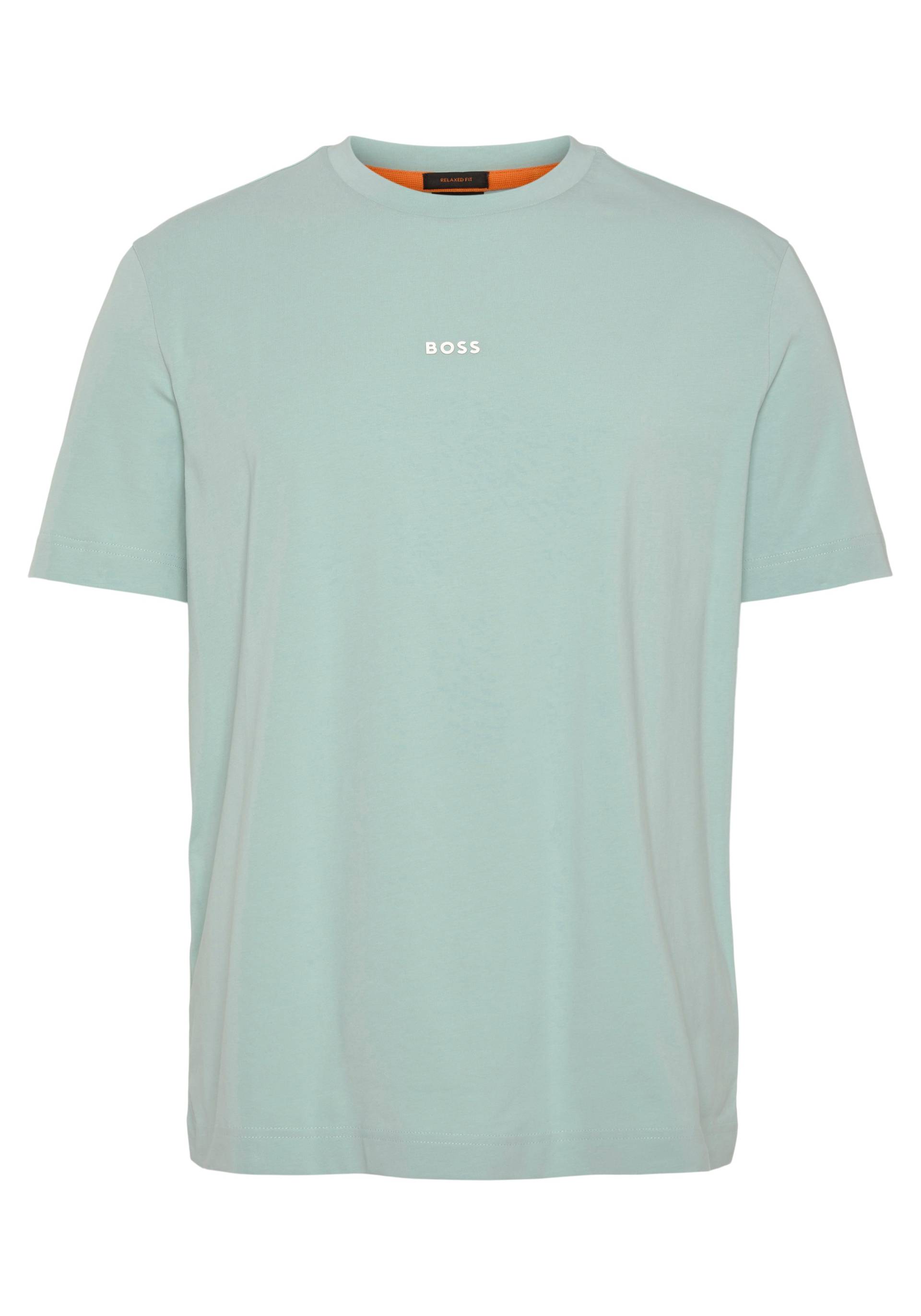 BOSS ORANGE Print-Shirt »TChup«, (1 tlg.), mit Marken-Print auf der Brust von Boss Orange