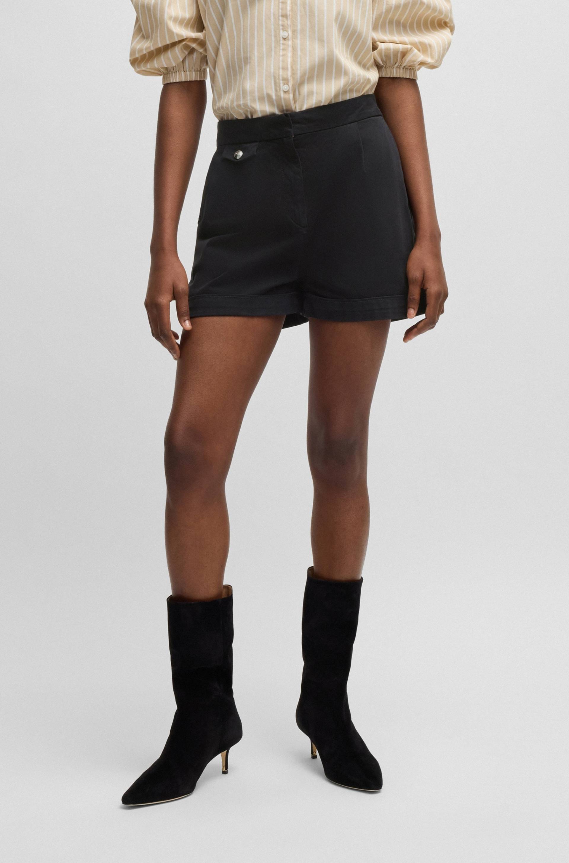 BOSS ORANGE Shorts »C_Taschi-D«, mit BOSS Metall Logo von Boss Orange