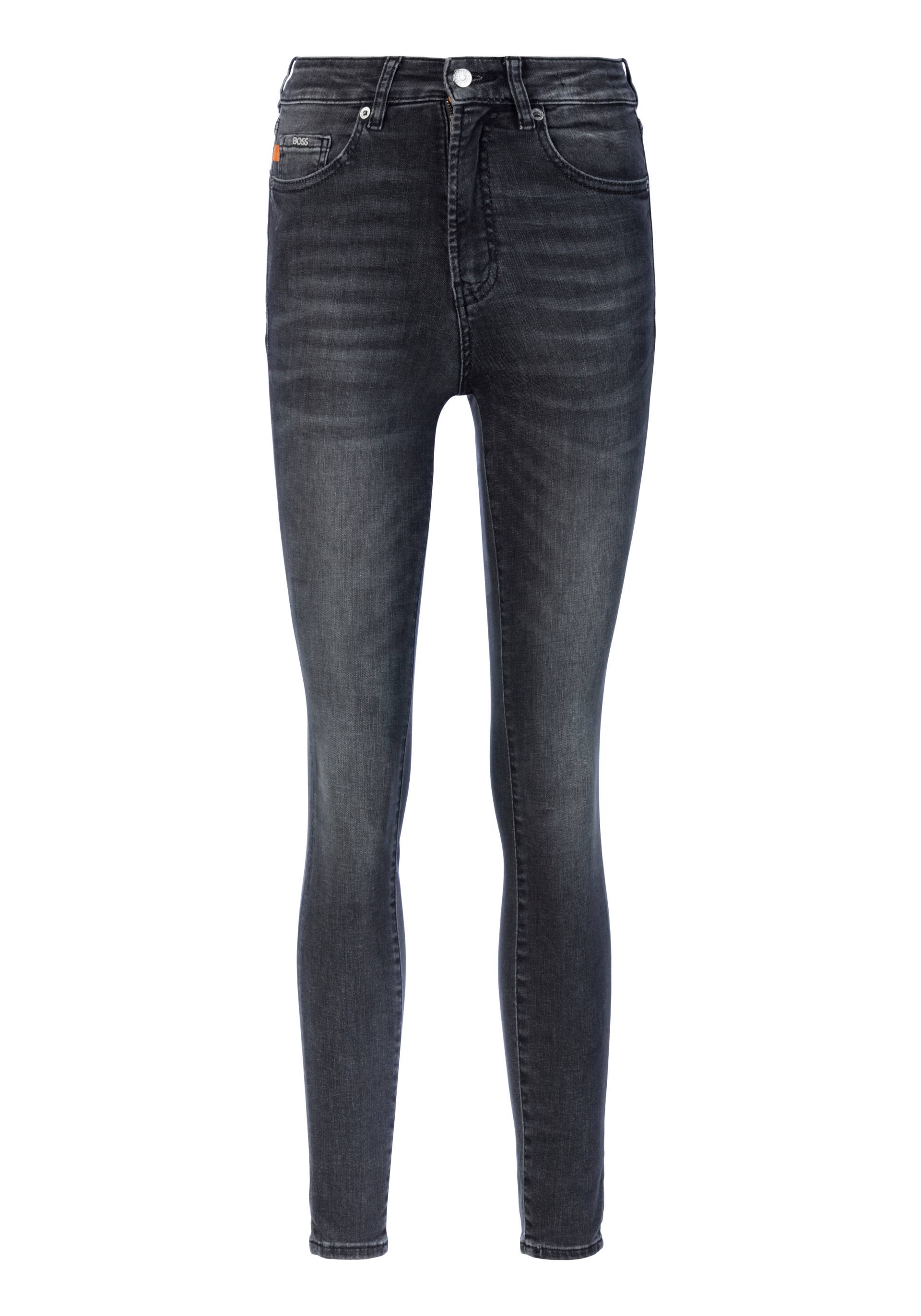 BOSS ORANGE Slim-fit-Jeans »Maye High Rise Slim Premium Damenmode«, mit BOSS Leder-Badge BOSS ORANGE Slim-fit-Jeans »Maye High Rise Slim Premium Damenmode«, mit BOSS Leder-Badge von Boss Orange