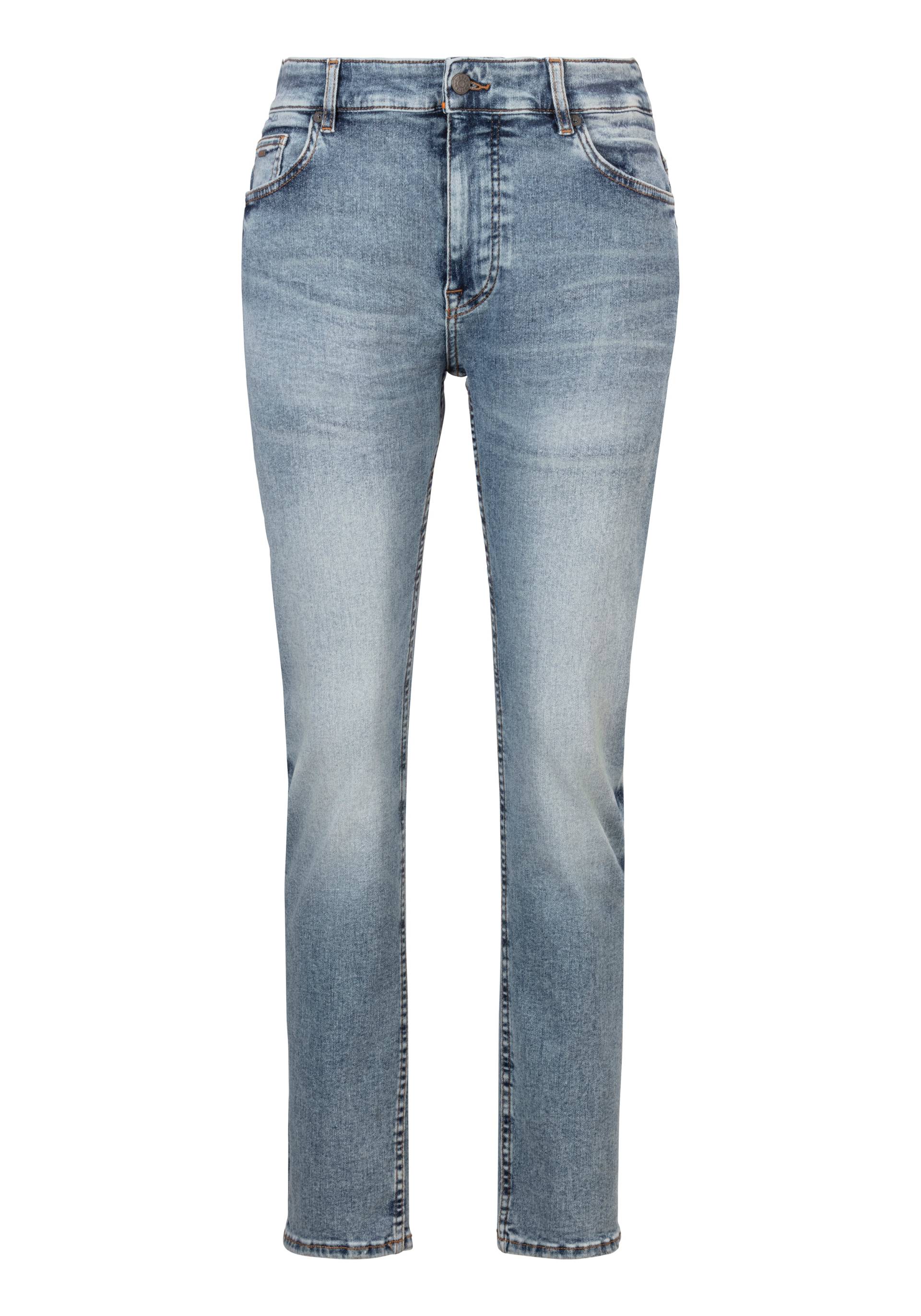 BOSS ORANGE Slim-fit-Jeans »Delaware BC-C«, mit Leder-Badge BOSS ORANGE Slim-fit-Jeans »Delaware BC-C«, mit Leder-Badge von Boss Orange