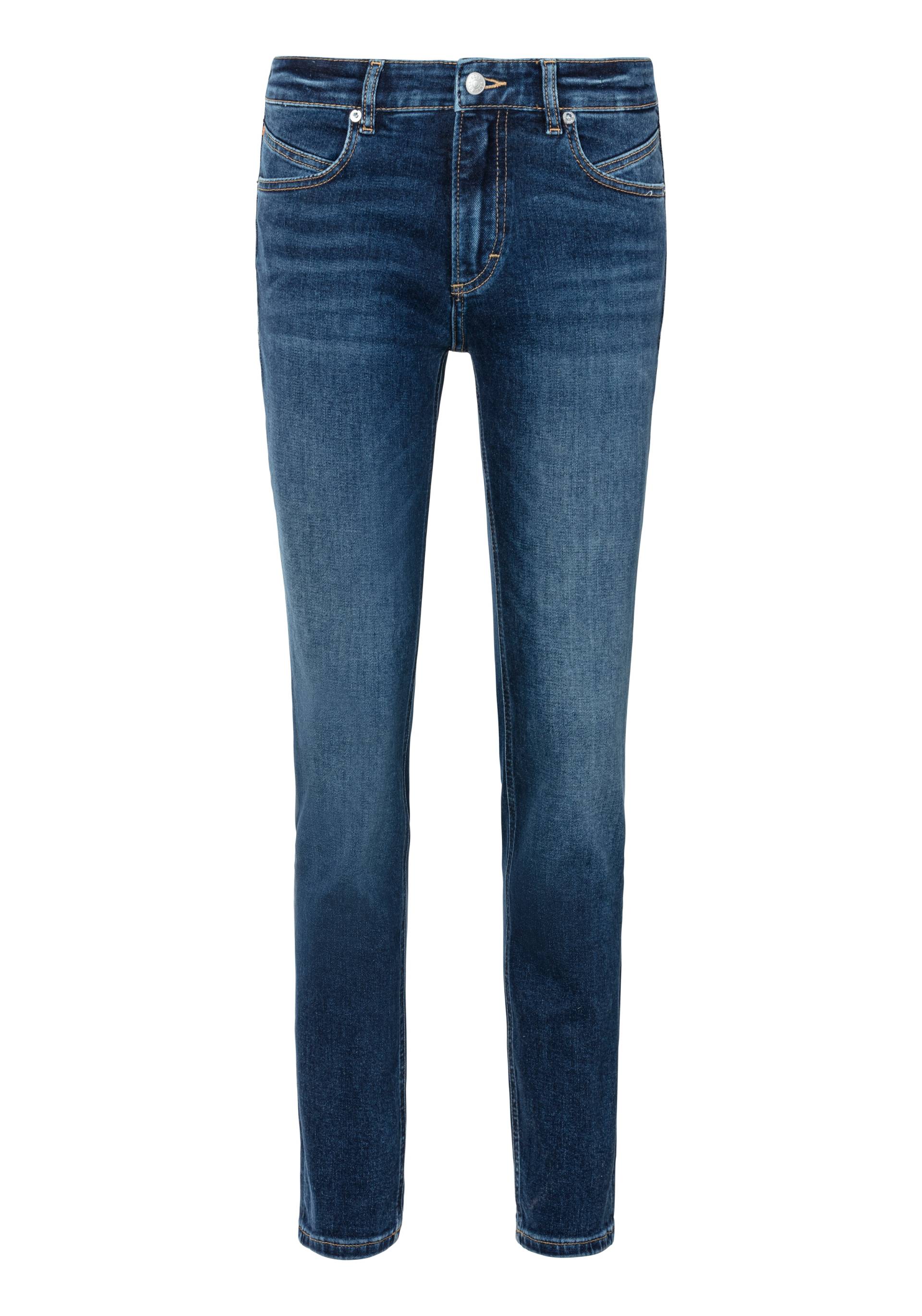 BOSS ORANGE Slim-fit-Jeans »Jackie Mid Rise Mid Waist, mittlere Leibhöhe Premium Denim Jeans«, (BOSS ORANGE DENIM), Mid Waist von Boss Orange