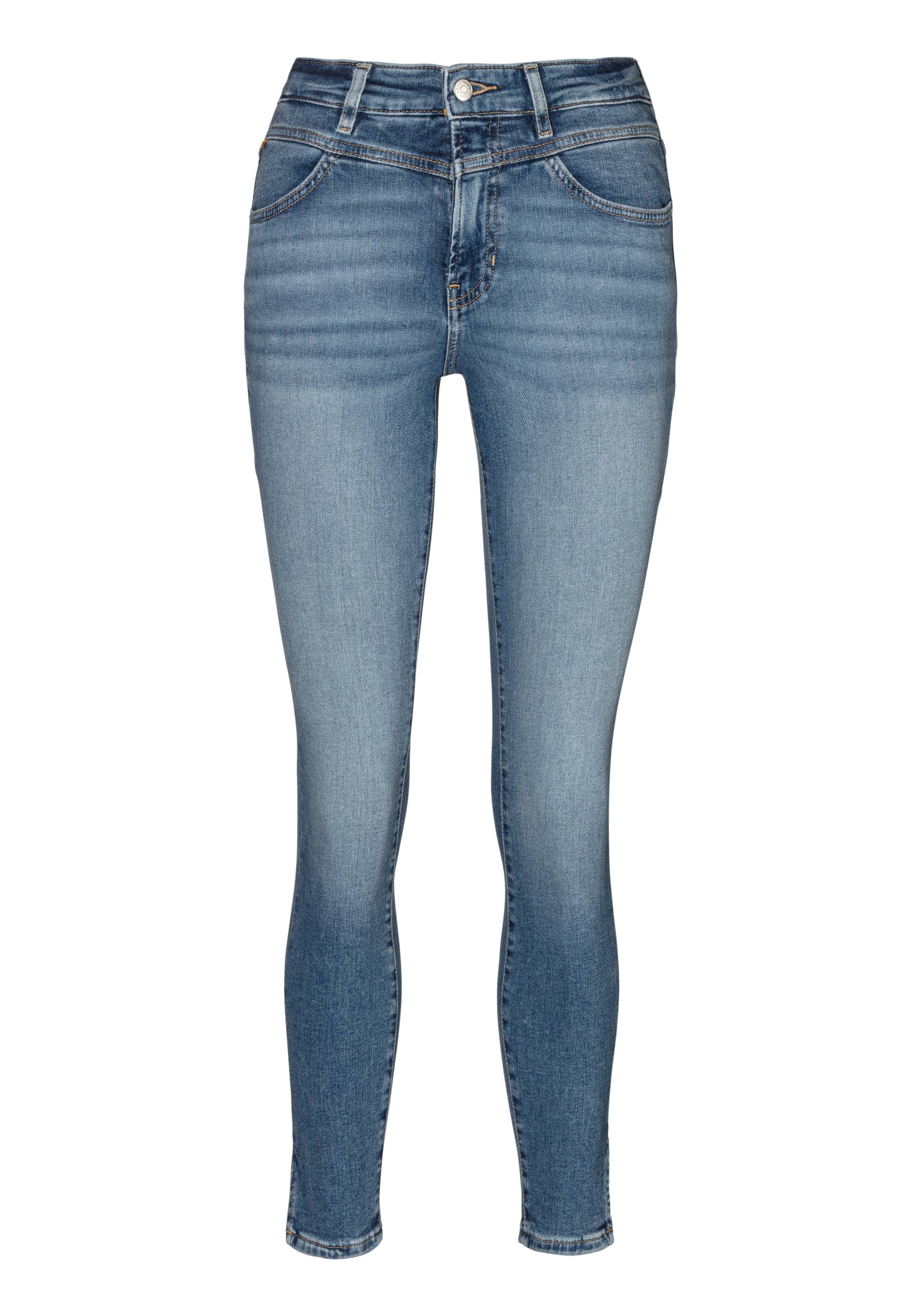 BOSS ORANGE Slim-fit-Jeans »Kitt High Rise Hochbund High Waist Premium Denim Jeans«, mit BOSS Leder-Badge von Boss Orange