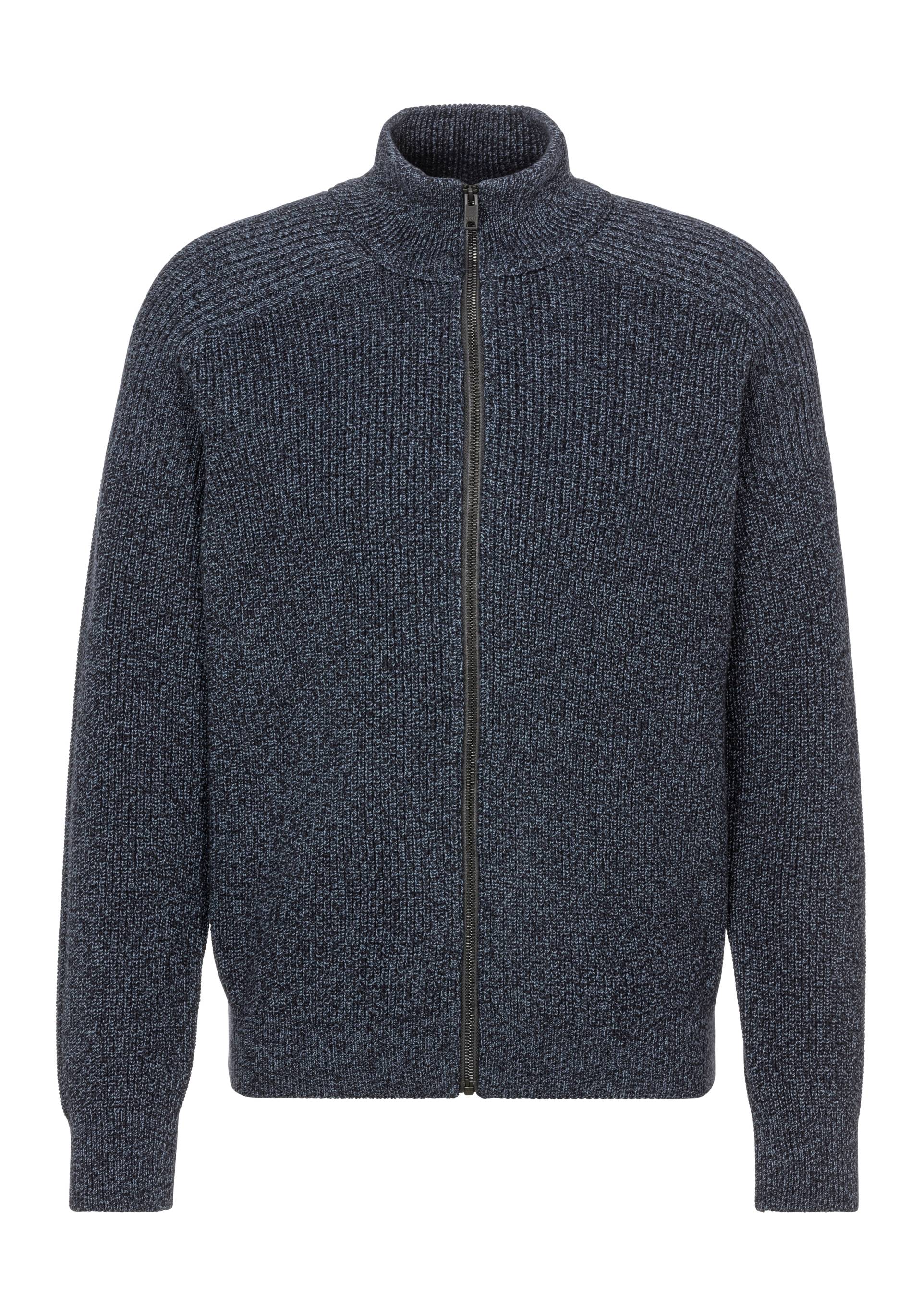 BOSS ORANGE Strickjacke »Kalandrio«, mit kontrastfarbigem Reissverschluss BOSS ORANGE Strickjacke »Kalandrio«, mit kontrastfarbigem Reissverschluss von Boss Orange