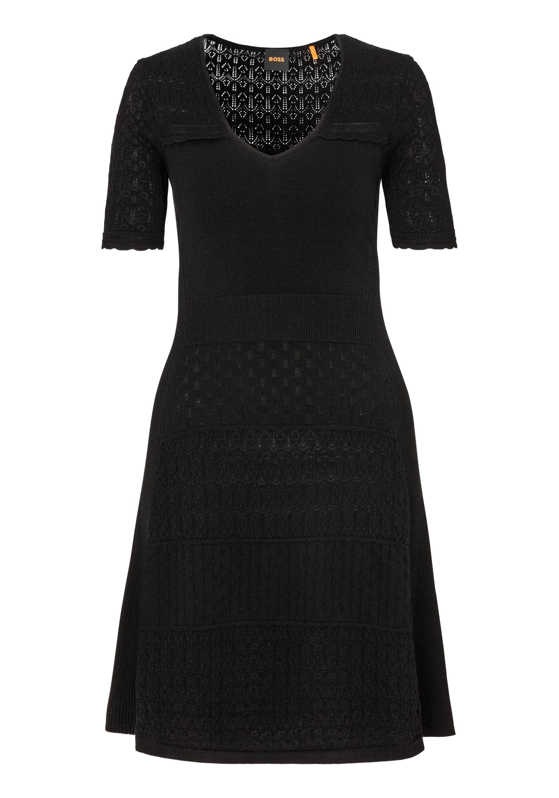 BOSS ORANGE Strickkleid »C_Fuart«, mit BOSS Logo-Charm BOSS ORANGE Strickkleid »C_Fuart«, mit BOSS Logo-Charm von Boss Orange