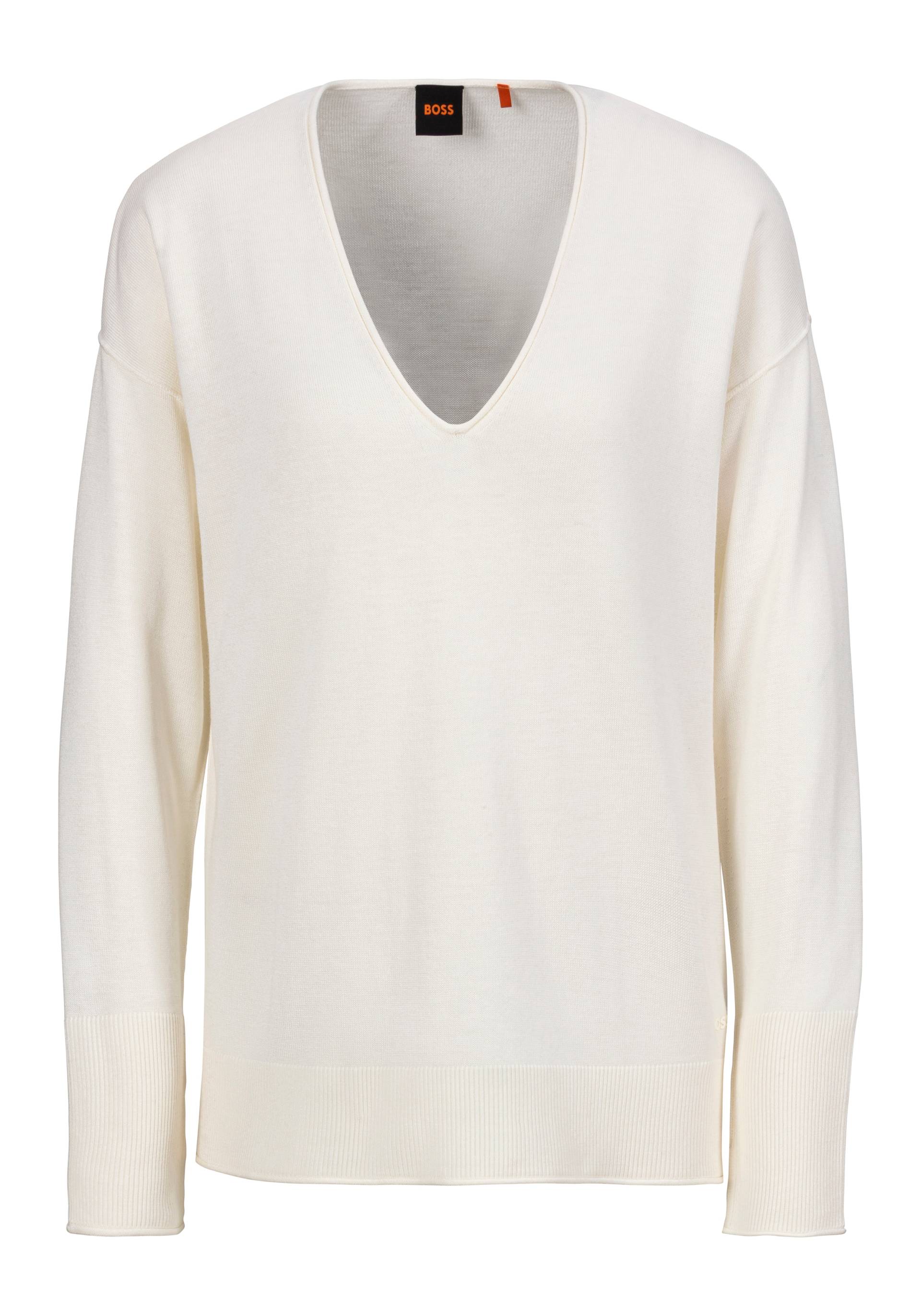 BOSS ORANGE Strickpullover »C_Freno Premium Damenmode«, mit Ziernaht BOSS ORANGE Strickpullover »C_Freno Premium Damenmode«, mit Ziernaht von Boss Orange