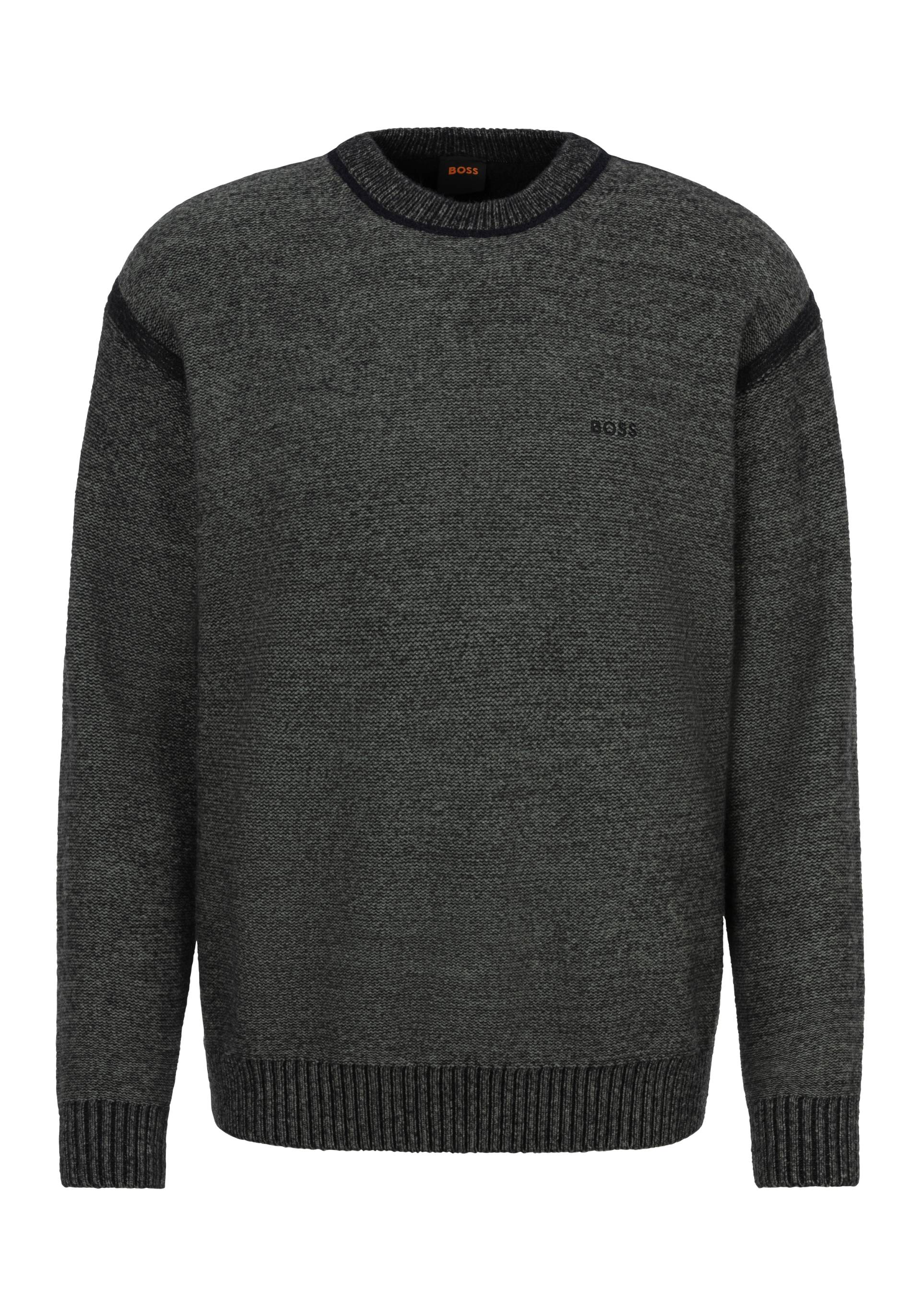 BOSS ORANGE Strickpullover »Kluna«, mit Logostickerei von Boss Orange