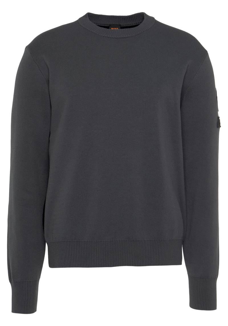 BOSS ORANGE Strickpullover »Kracing«, mit Markenlabel von Boss Orange