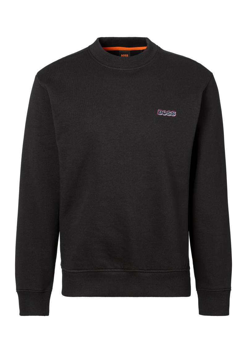 BOSS ORANGE Sweatshirt, mit Label von Boss Orange